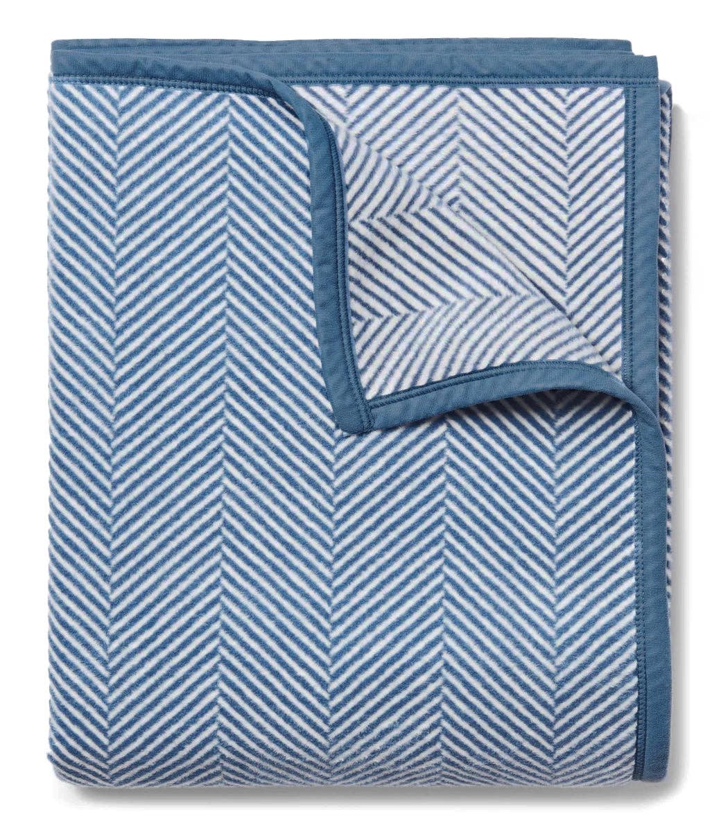 Midi Harborview Herringbone Cornflower Blanket