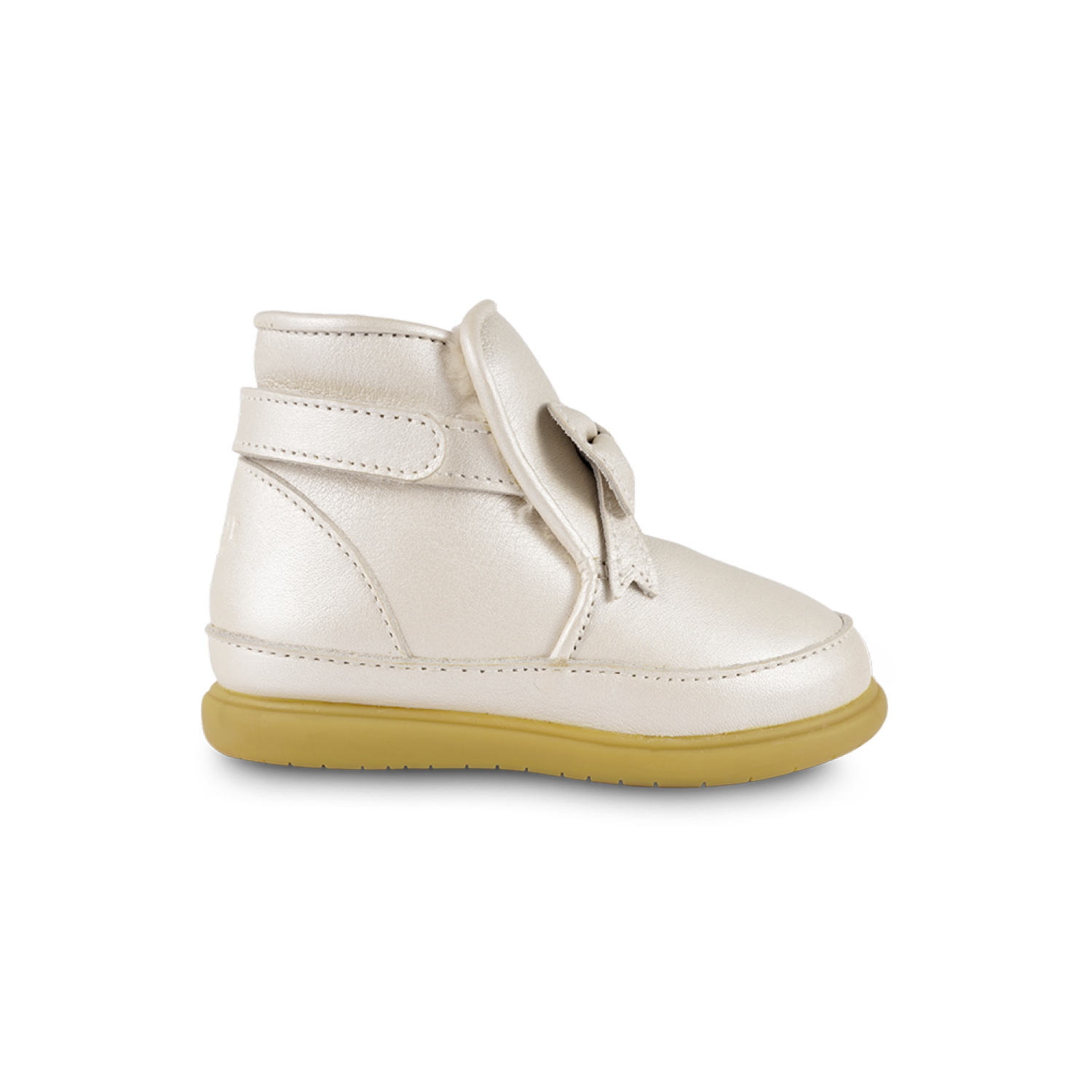 Cemilla Shoes Off-White Metallic Leather F26