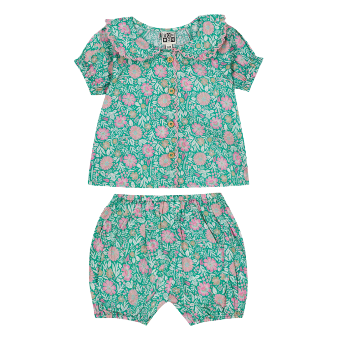 CHEMISE ARIA and BLOOMER BOMBE SET