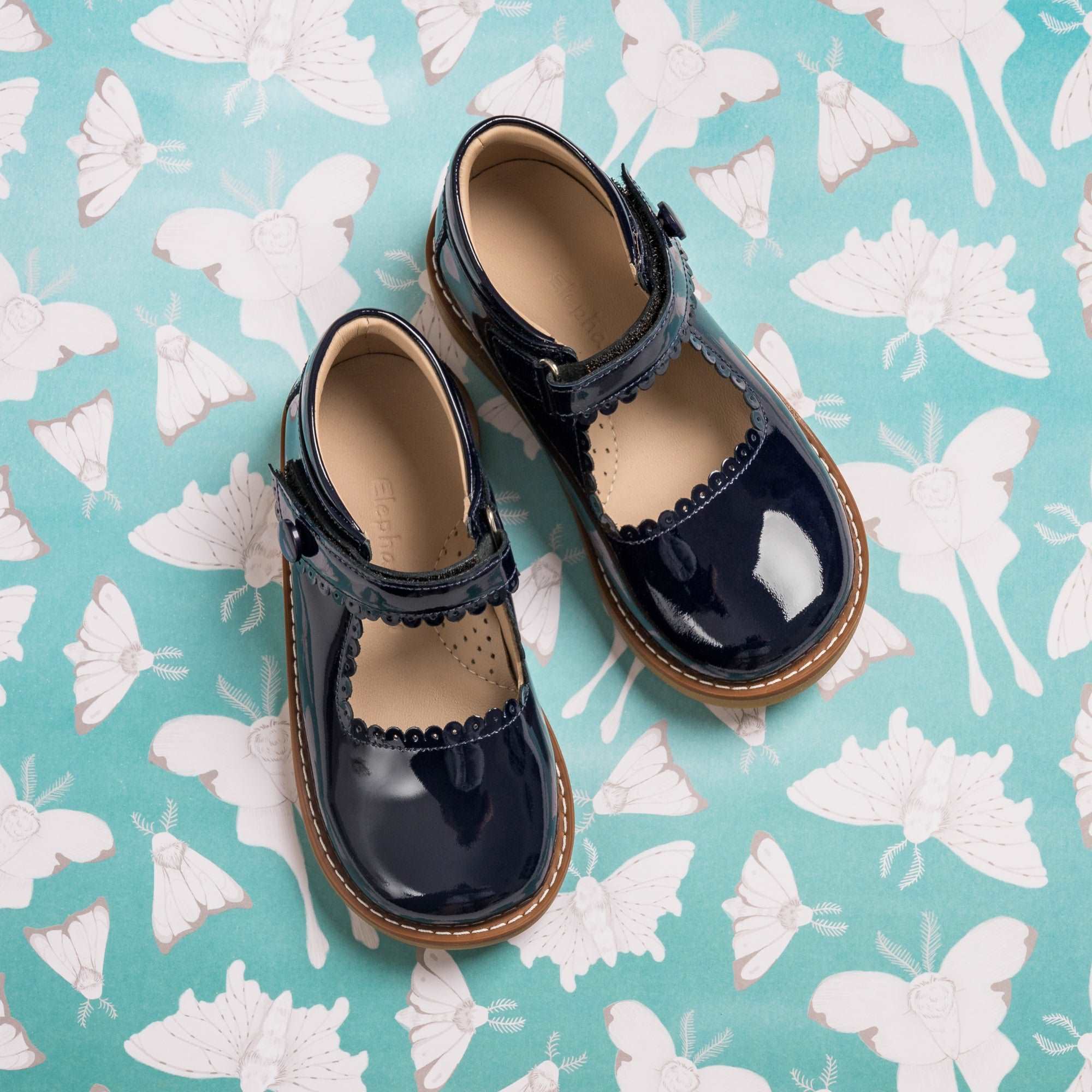 Mary Jane Patent Leather Navy F26