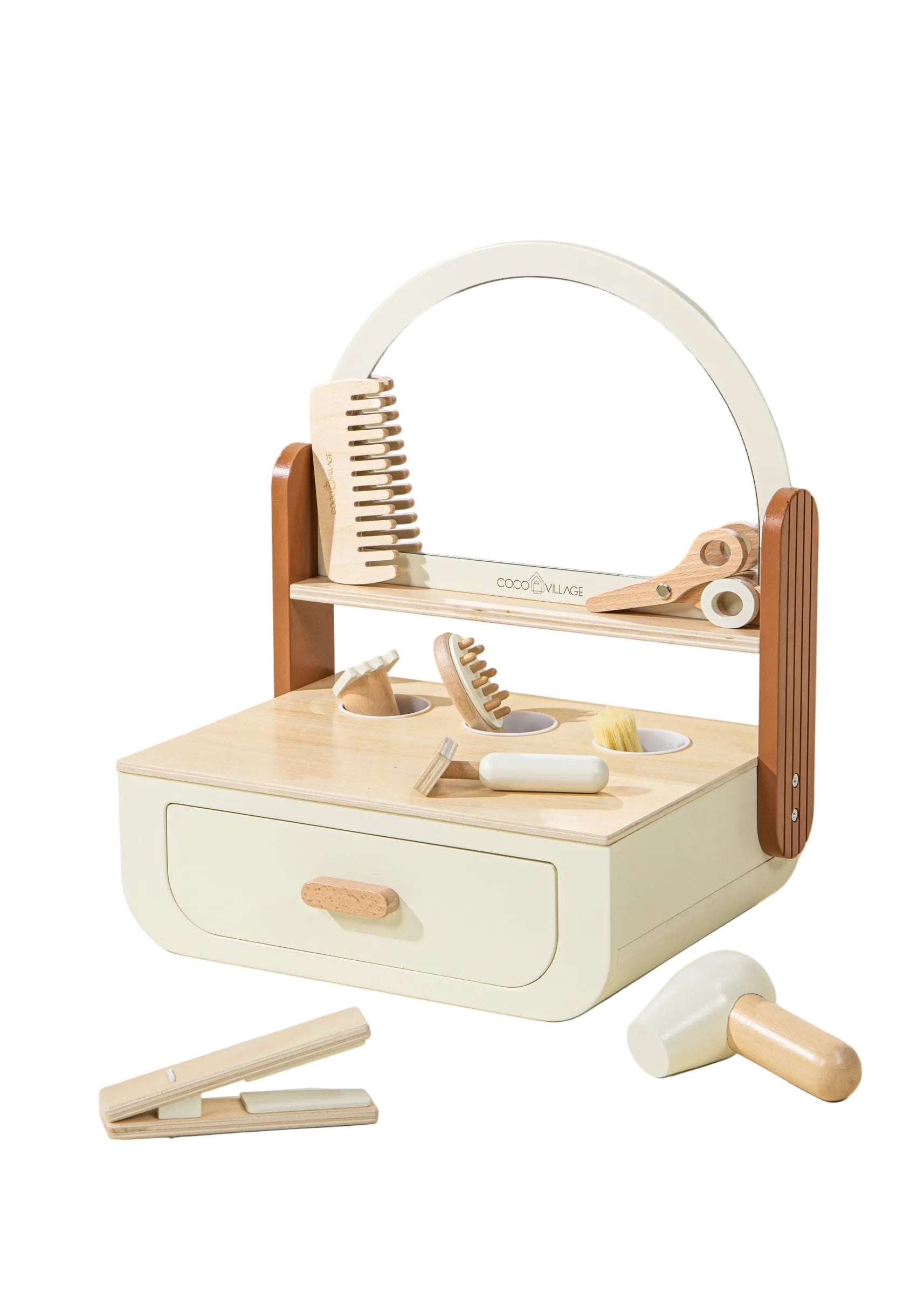 Coco Village Wooden Beauty Station