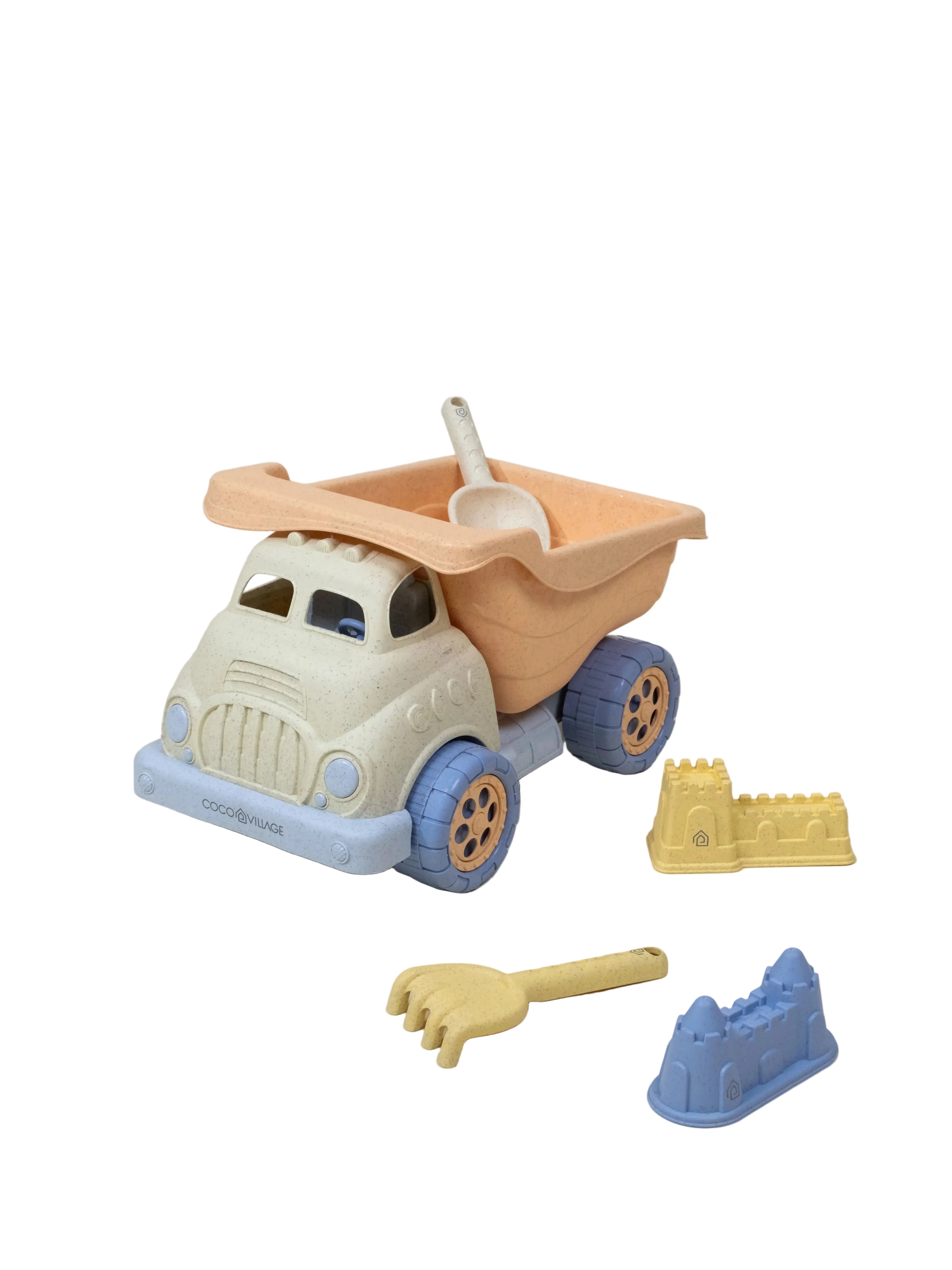 Oversized 5-Piece Wheat Straw Sand Toy Set – Dump