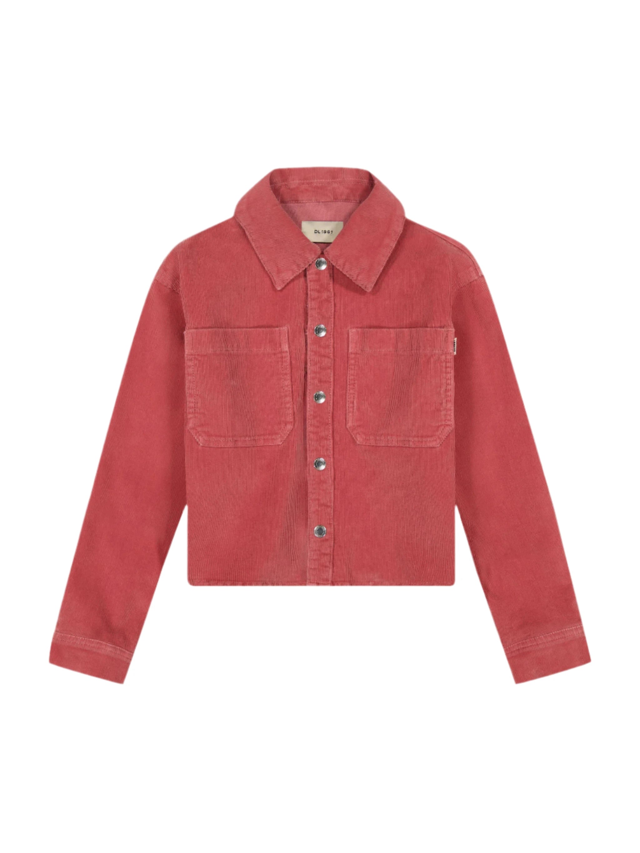 Olivia Shirt in Deep Blush Cord