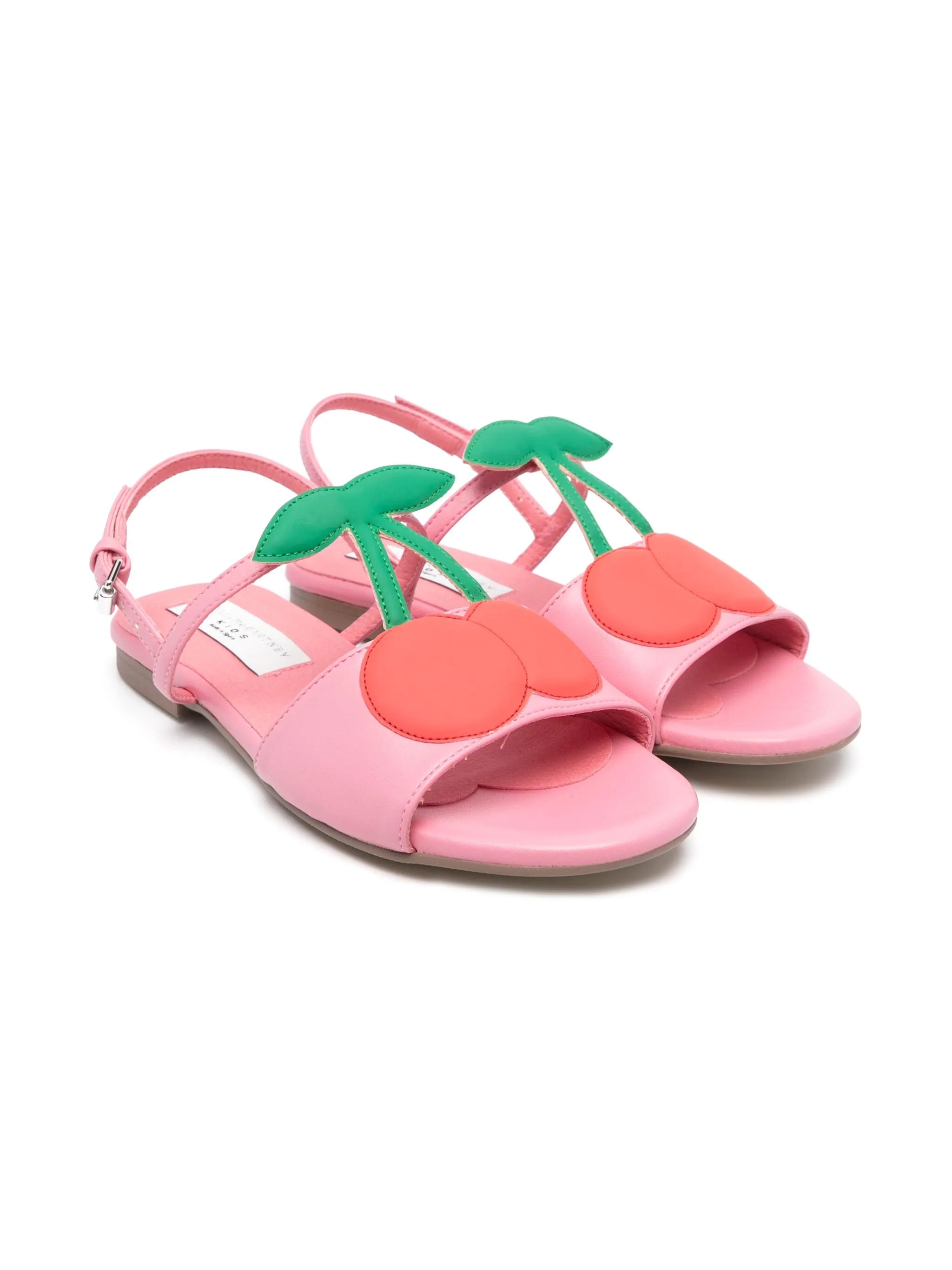 Girls Sandals with Cherry Details