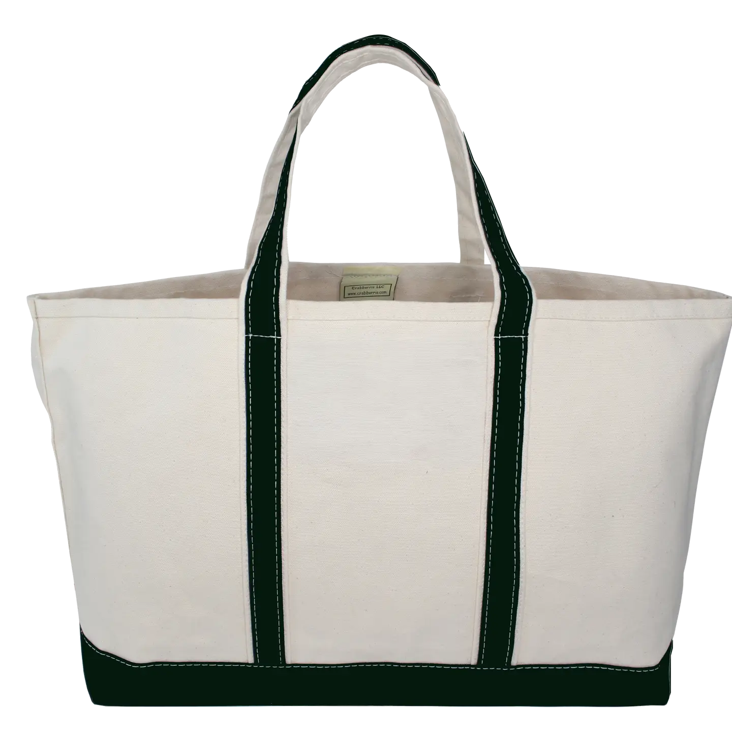 Natural Trim Boat Tote Navy
