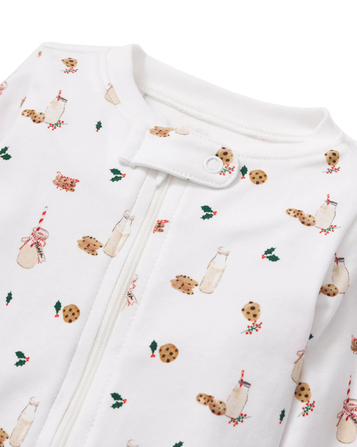 Baby's Pima Romper in Yuletide Treats