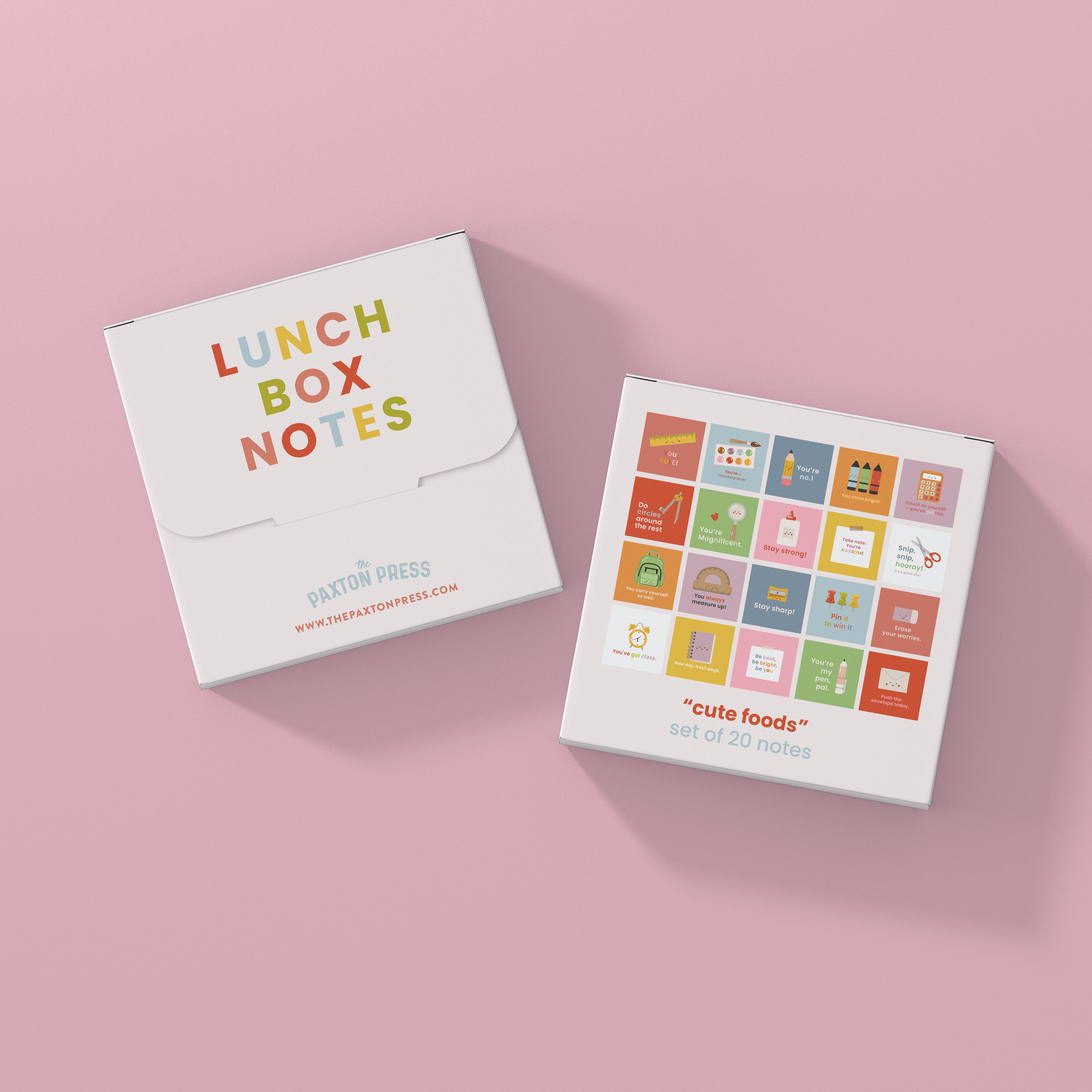 Lunch Box Notes - School Supplies