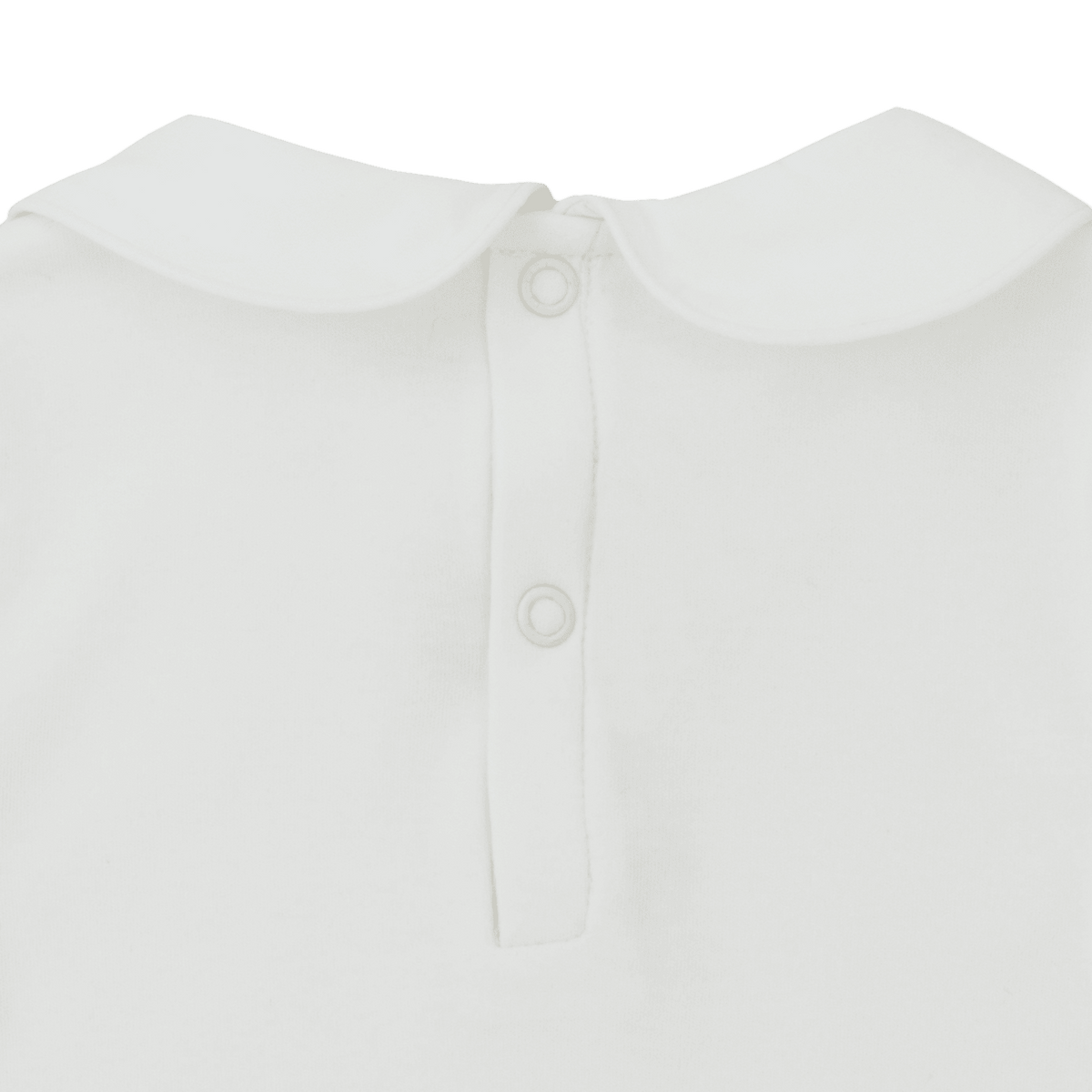 Kris Snowman Bodysuit w/ Peter Pan Collar Off White F26