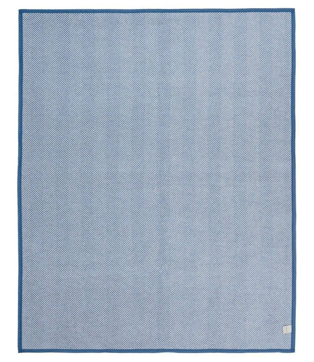 Midi Harborview Herringbone Cornflower Blanket