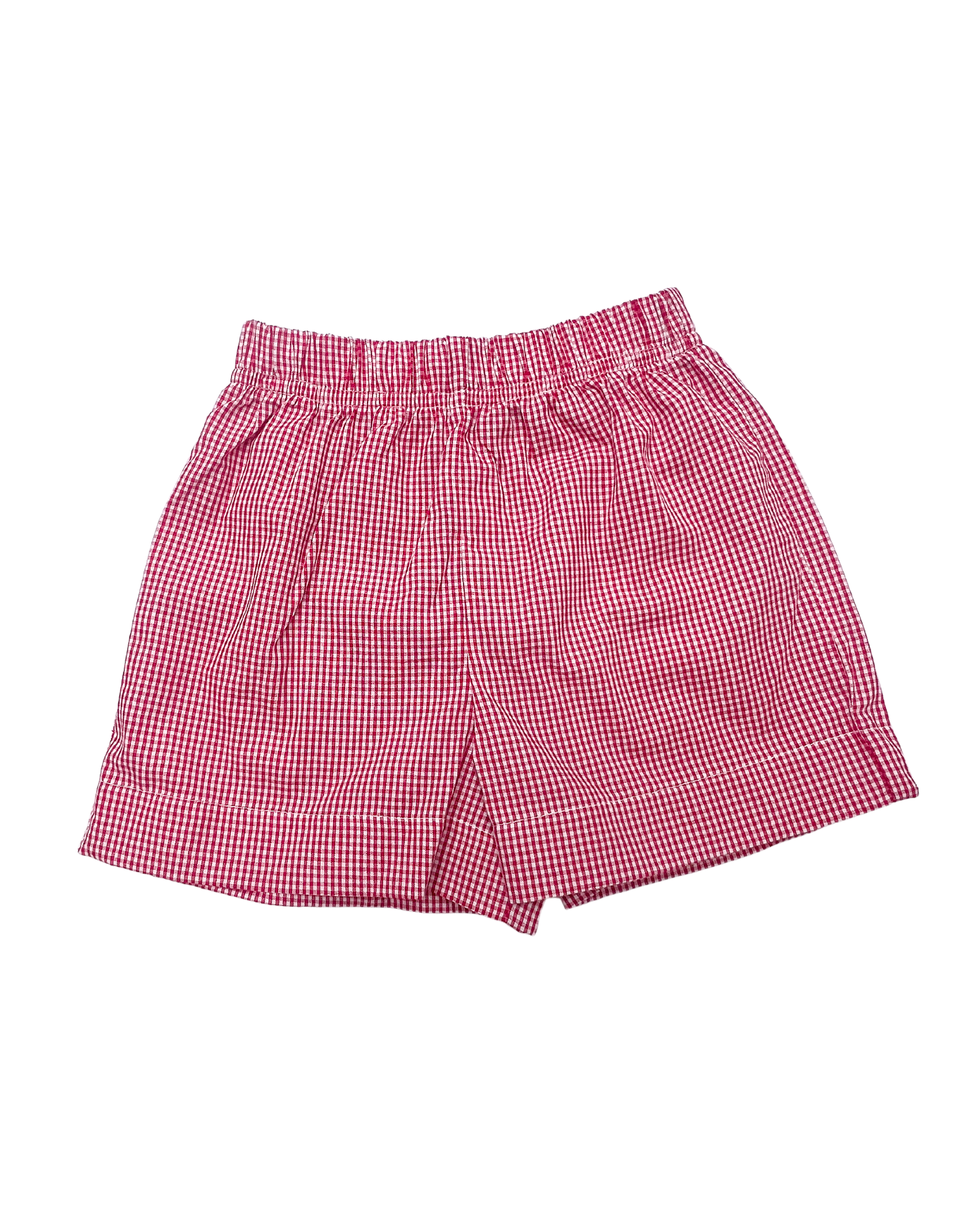 Retro Short -Red Seersucker