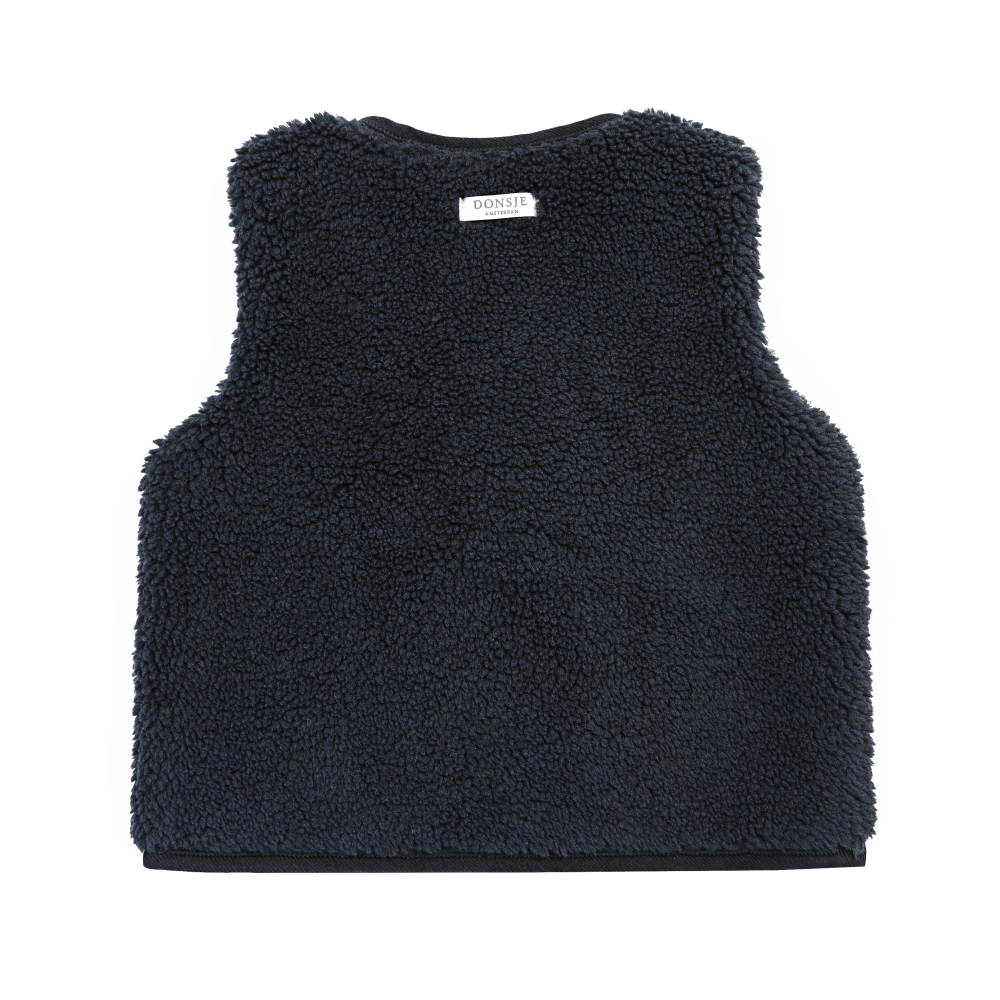 Monty Gilet in Blue Marine