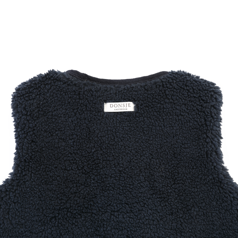 Monty Gilet in Blue Marine