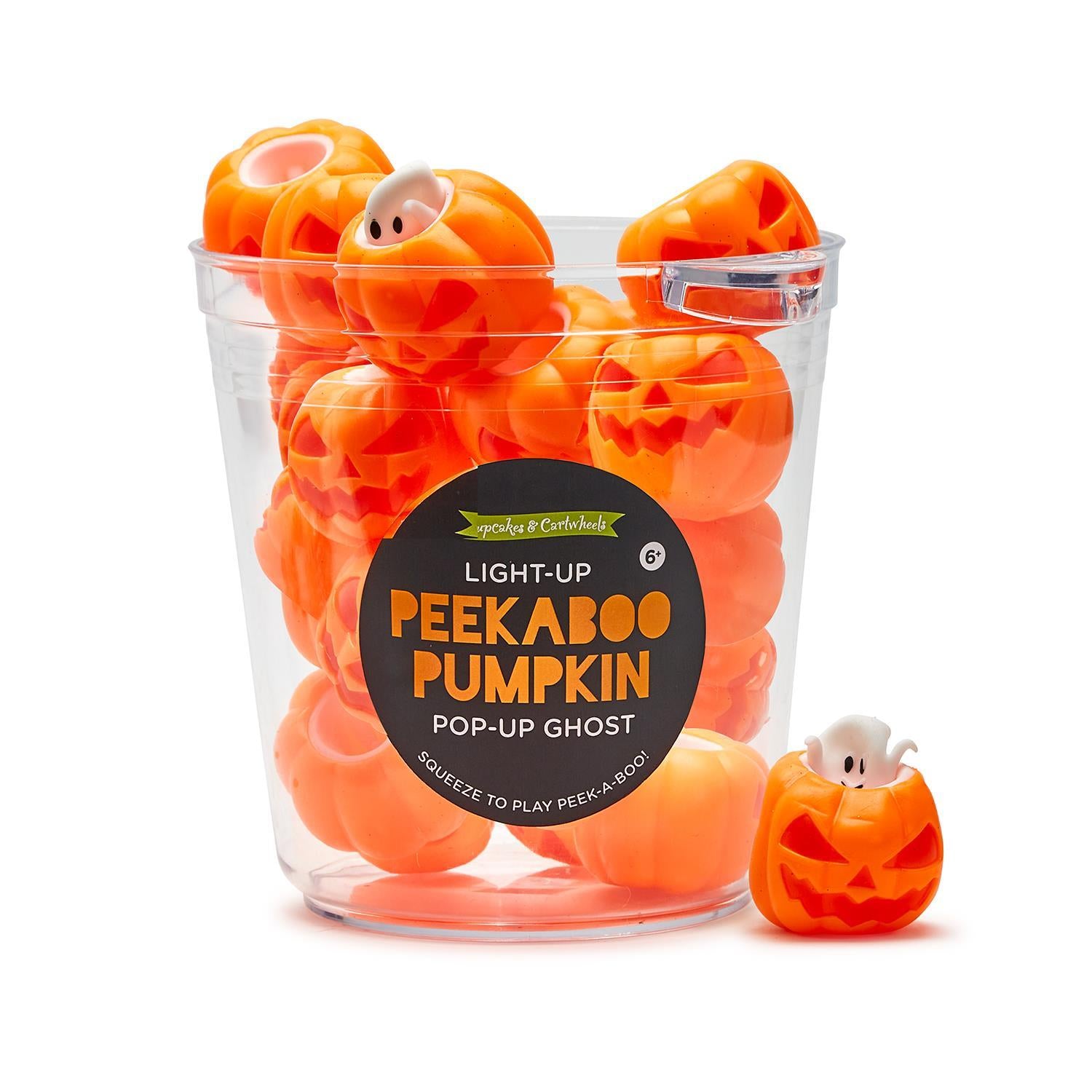 Peek-a-Boo Pumpkin Light Up Peeking Ghost