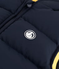 Kid Reversible Vest Navy and Yellow