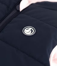 Kid Reversible Vest Pink and Navy