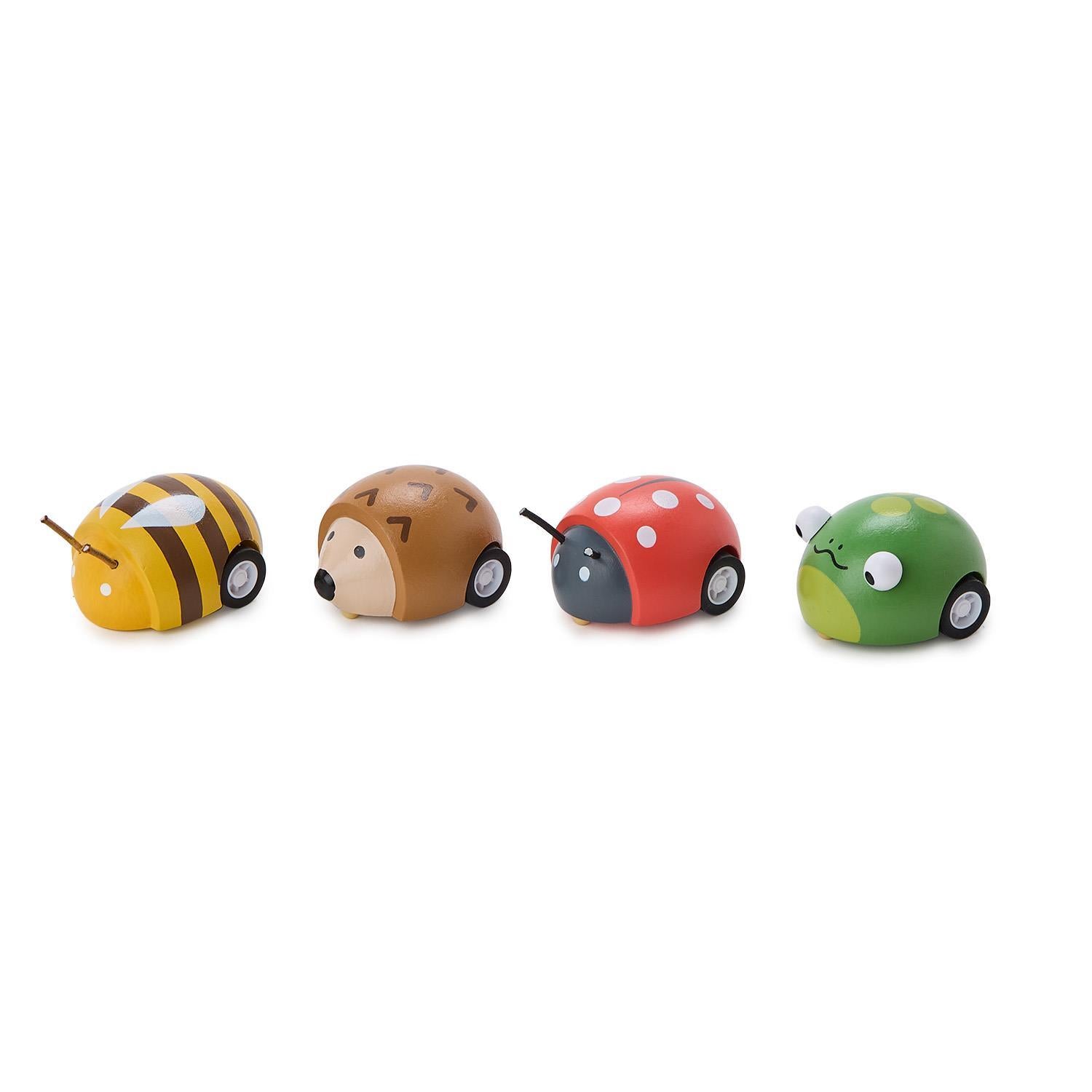 Wooden Pull Back Bug Toy