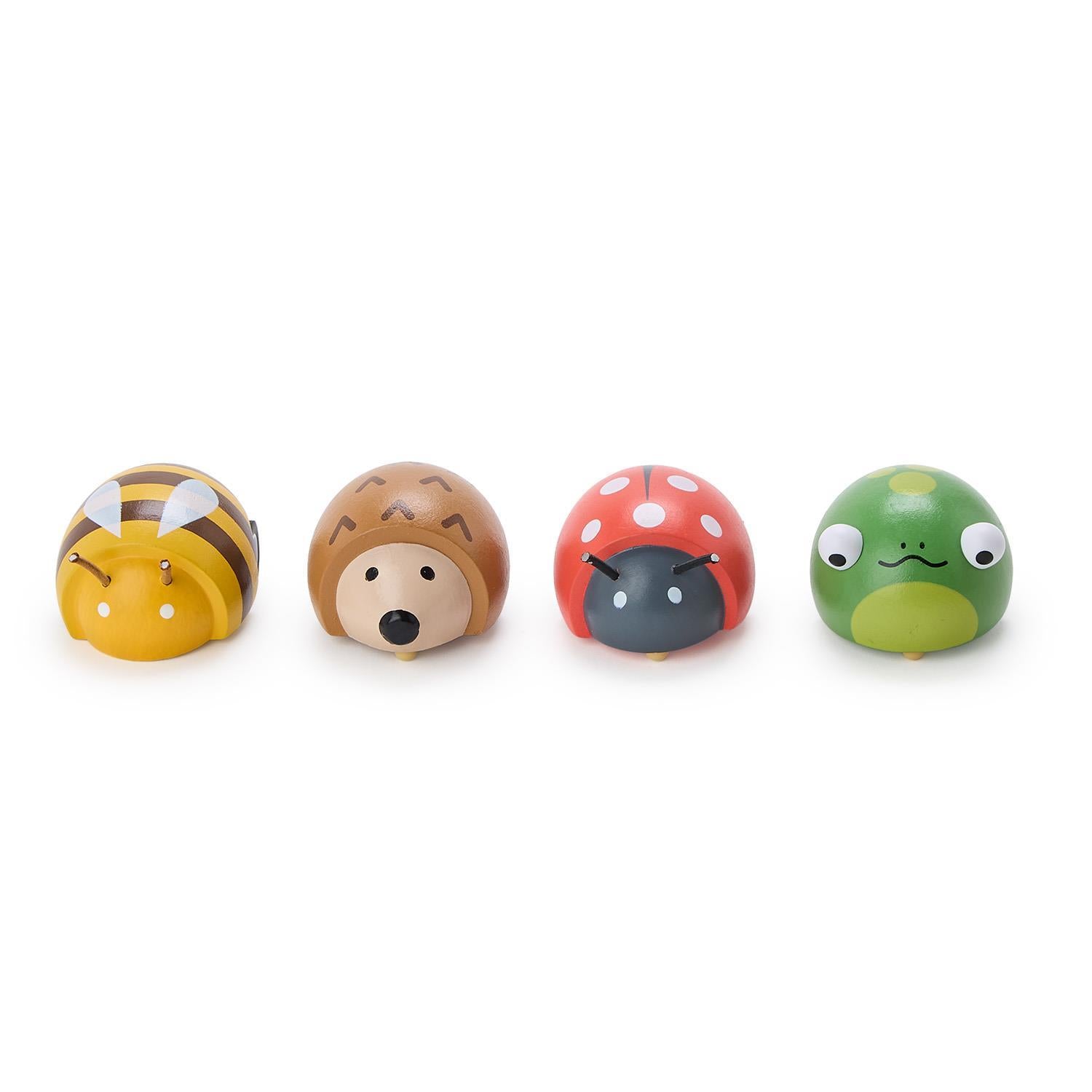 Wooden Pull Back Bug Toy