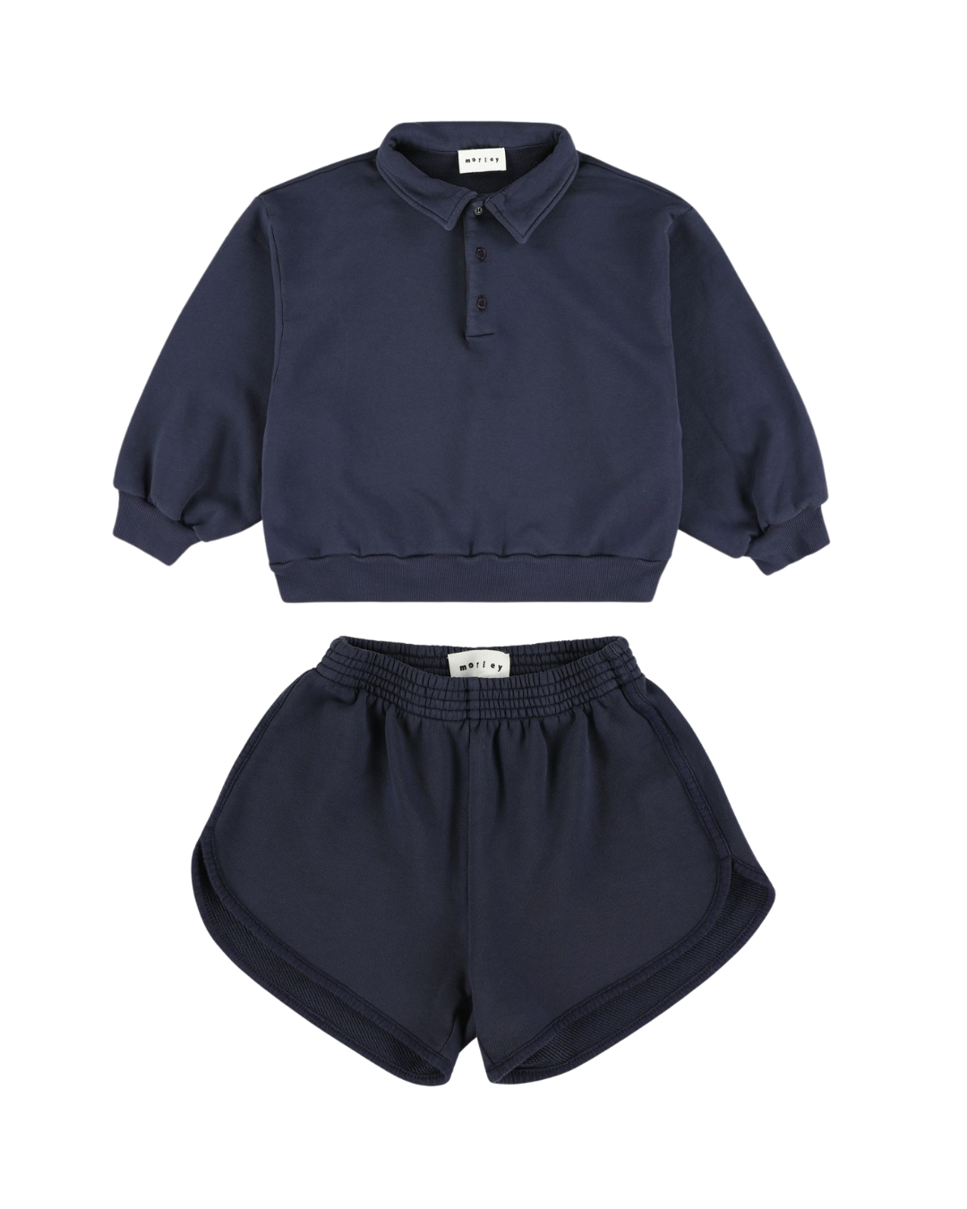 Morley Girl Polo Navy Sweatshirt