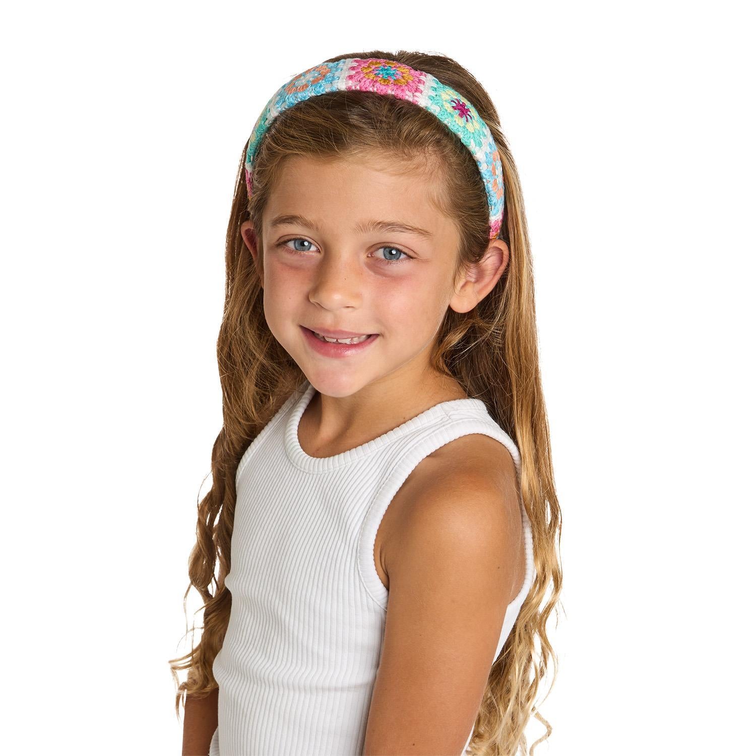 Floral Crochet Headband