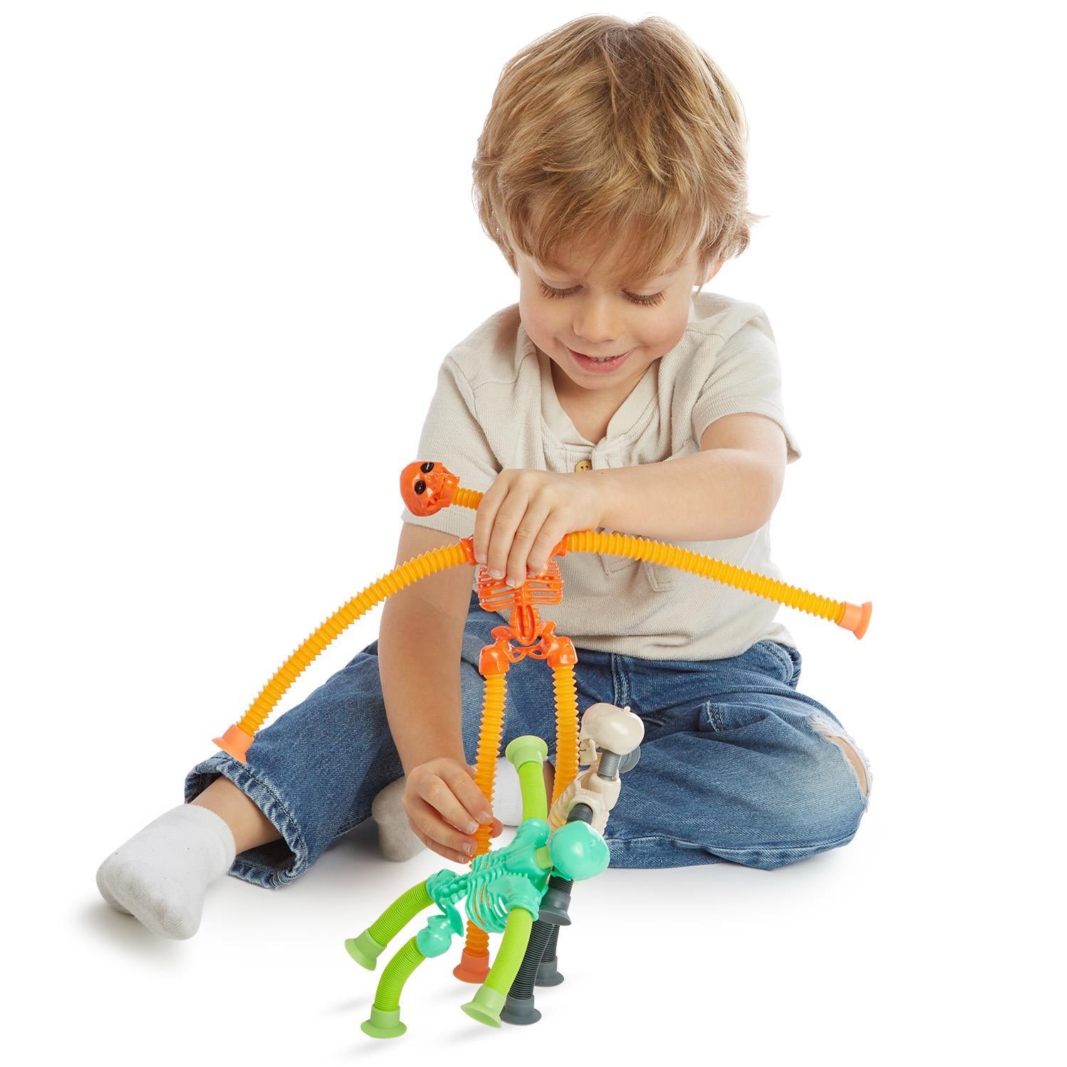 Light Up Accordion Skeleton