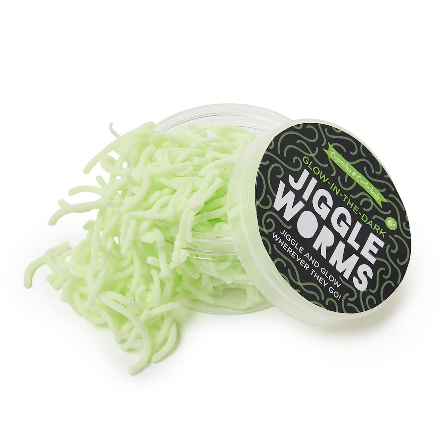 Wormy Squirmy Glow in the Dark Jiggle Worms