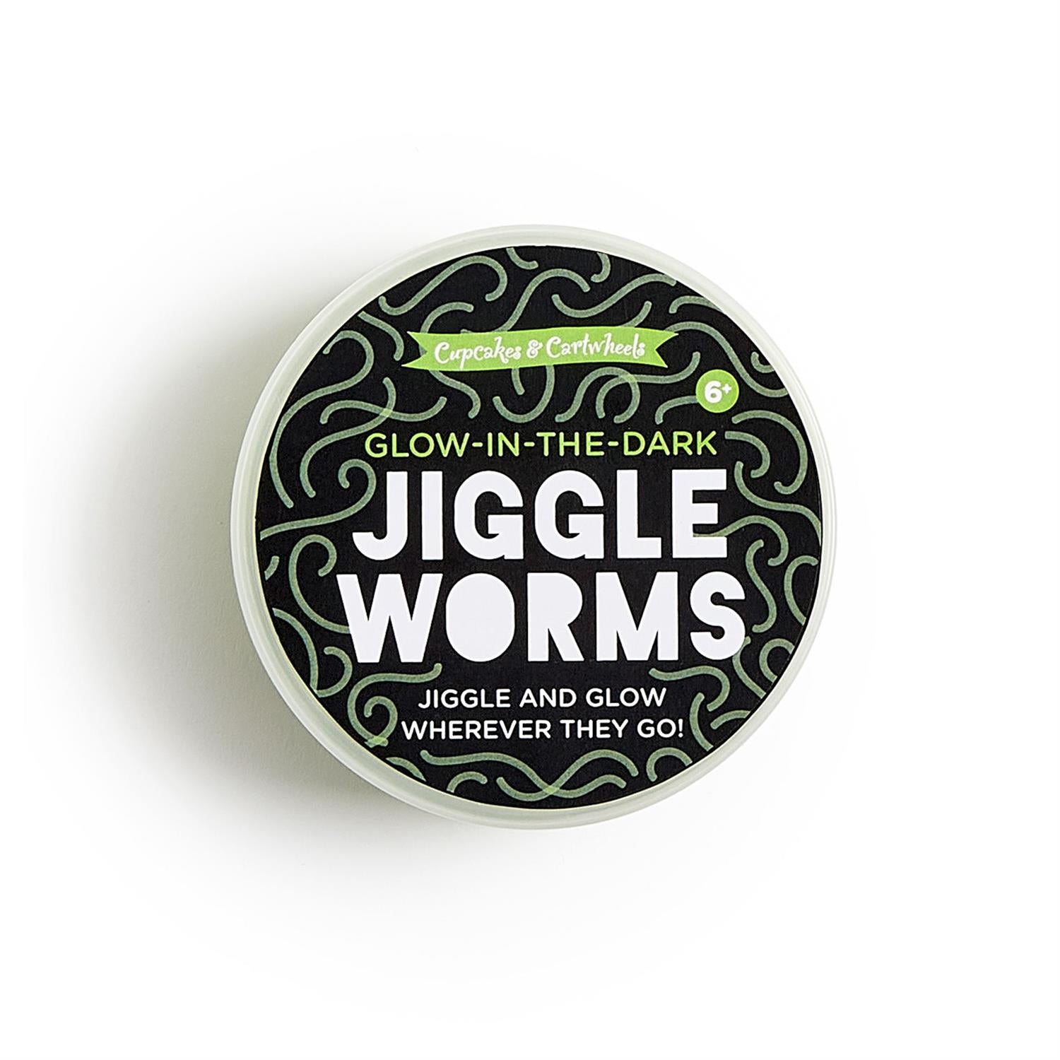 Wormy Squirmy Glow in the Dark Jiggle Worms