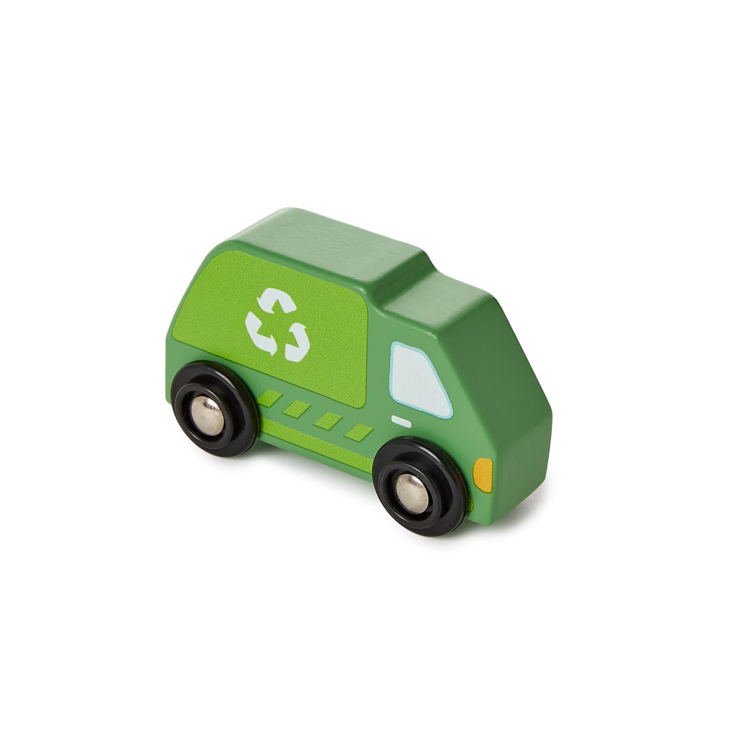 Wooden Garbage Truck