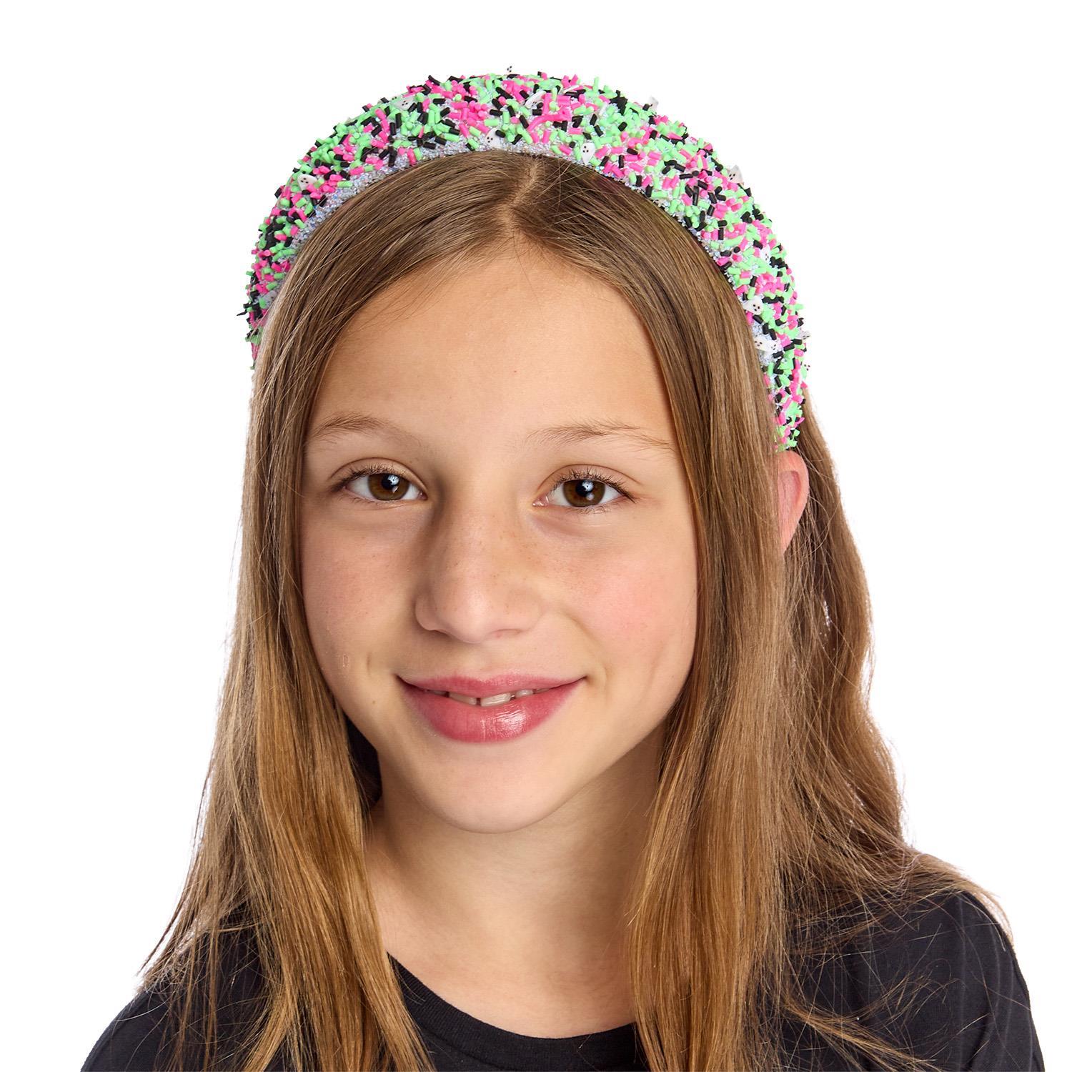 Halloween Sprinkles Headband Assorted 4 Colors