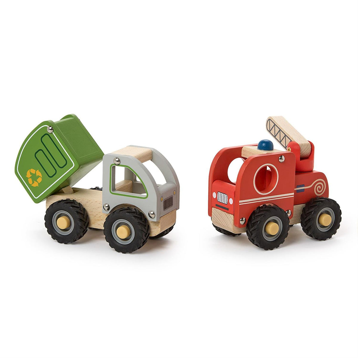 Truck with Movable Parts Hand-Crafted Wooden Toy Assorted 2 Designs