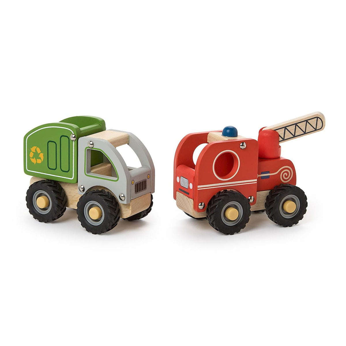 Truck with Movable Parts Hand-Crafted Wooden Toy Assorted 2 Designs