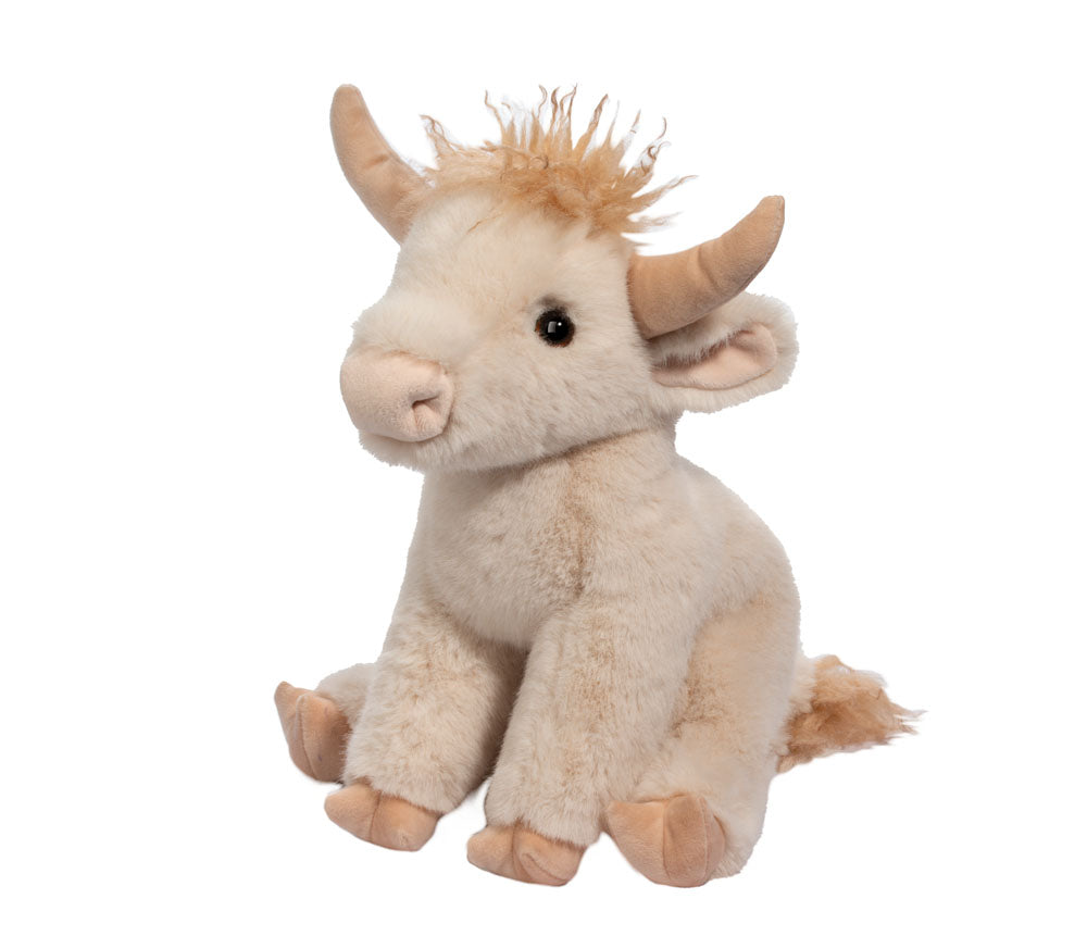 Laddie Cream Highland Cow Super Soft