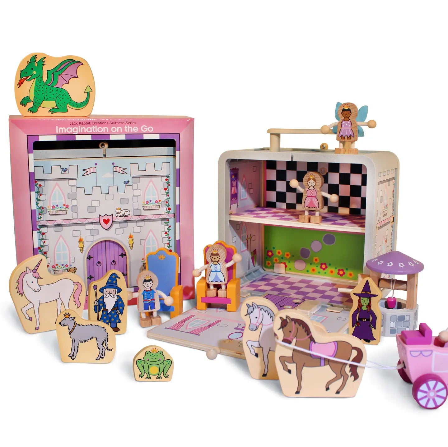 Suitcase Princess Castle