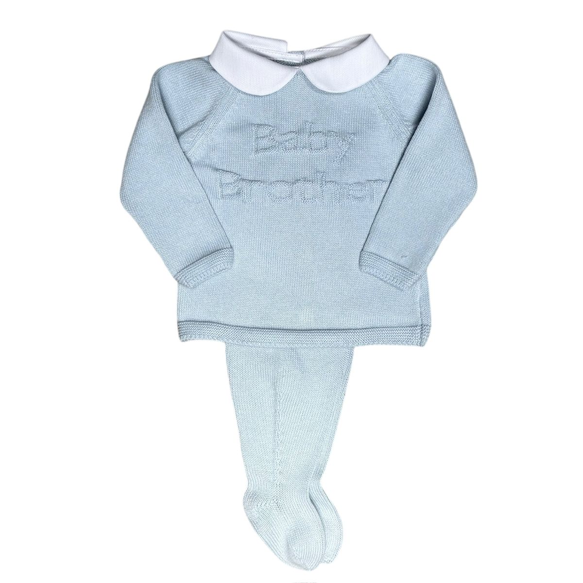Baby Brother Footed Set Light Blue F26