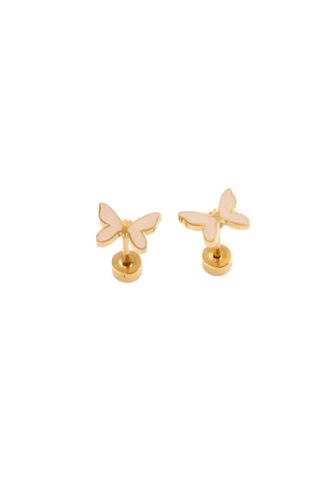 Blush Butterfly Earrings