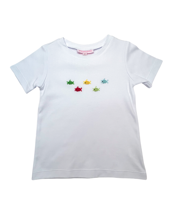 Embroidered Tee Fish