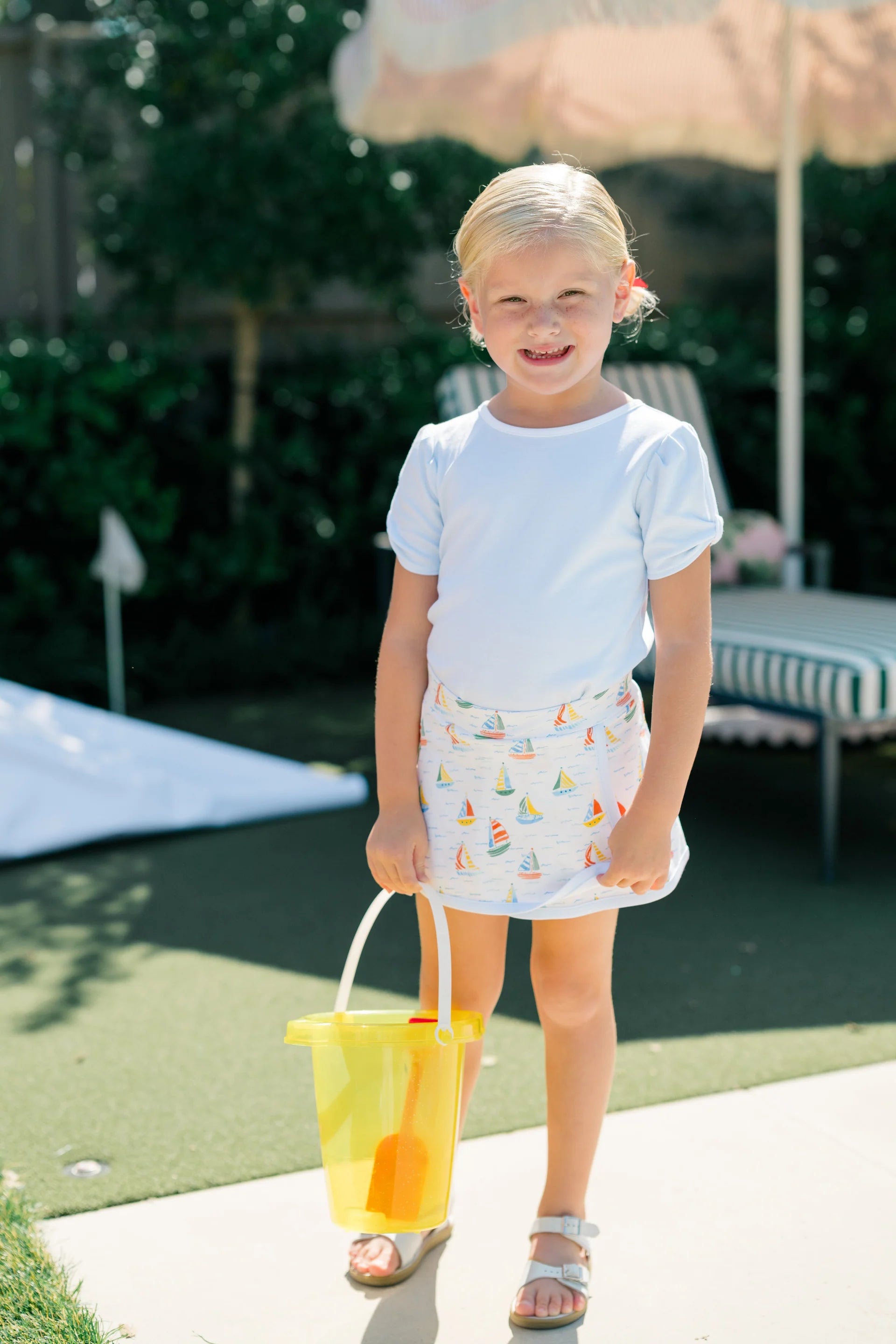 Sport Skort in Yacht Print