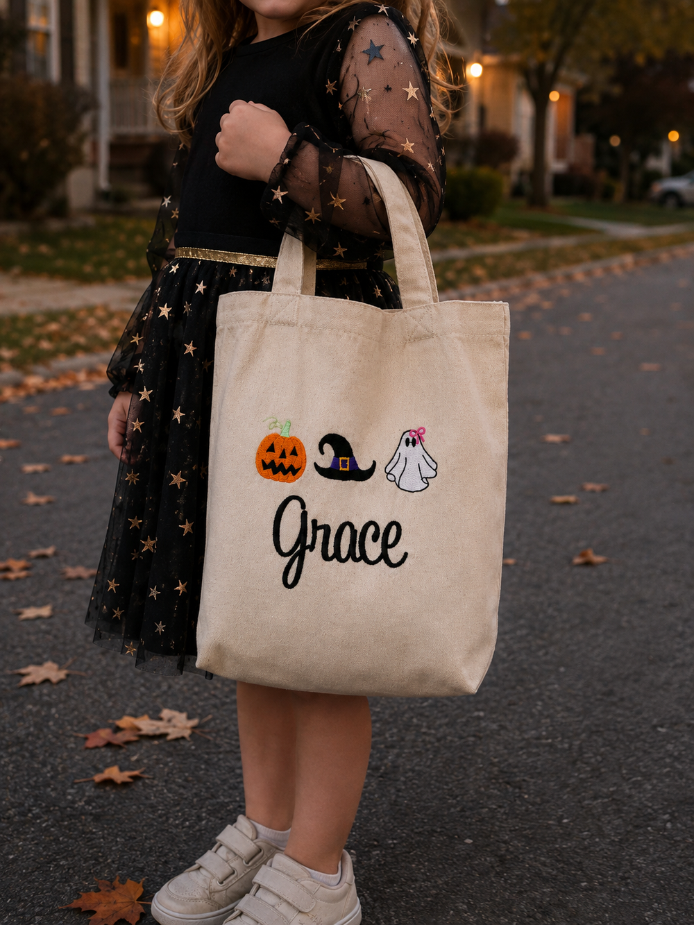 Personalized Halloween Boo Bag