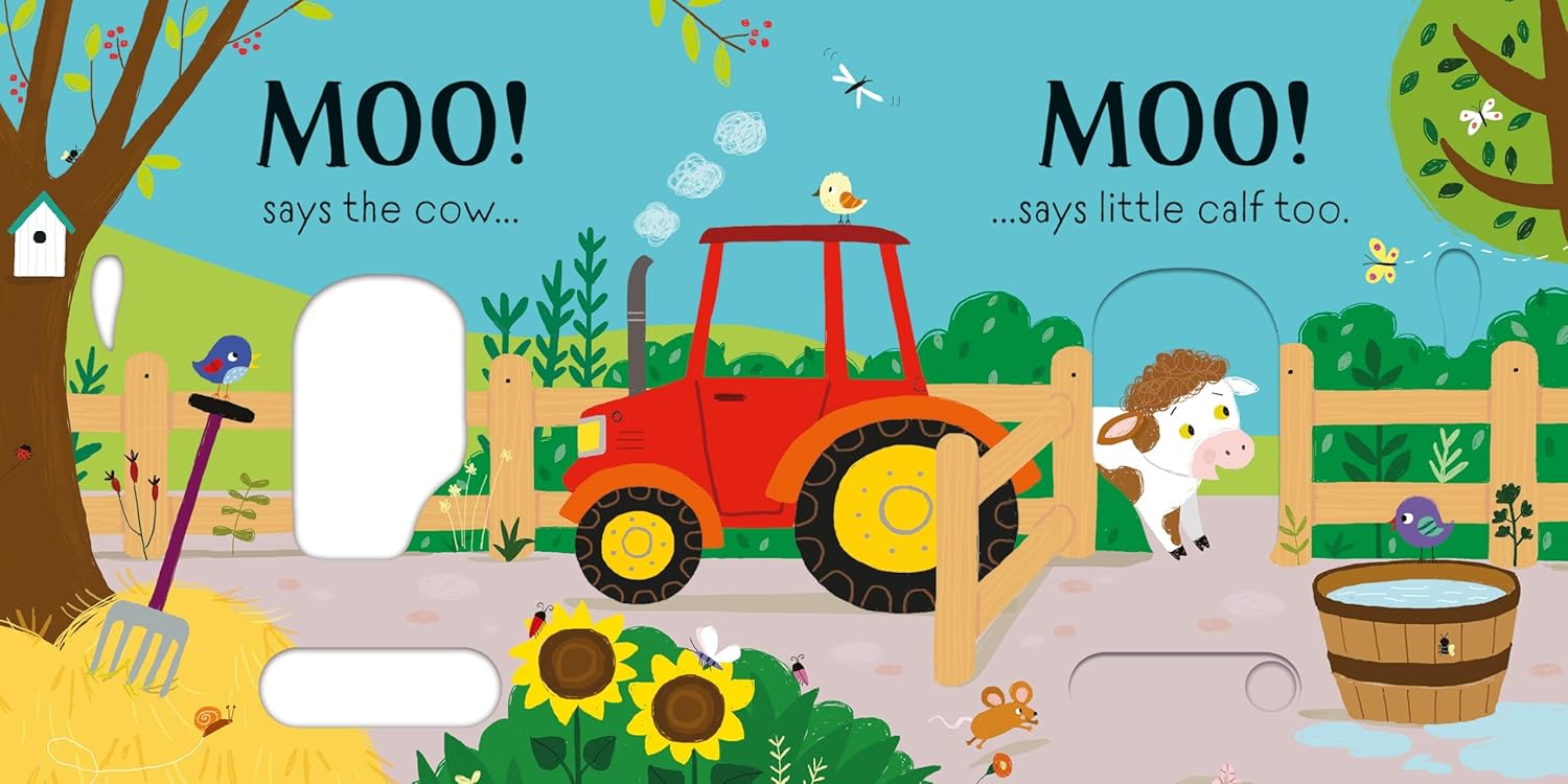 Slider Sound Books Moo!