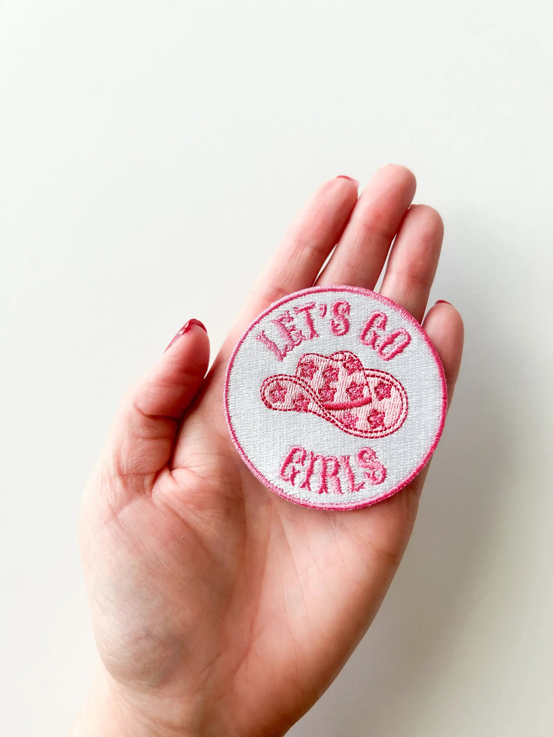 Let's Go Girls Iron-On Patch Western Nashville Country Music