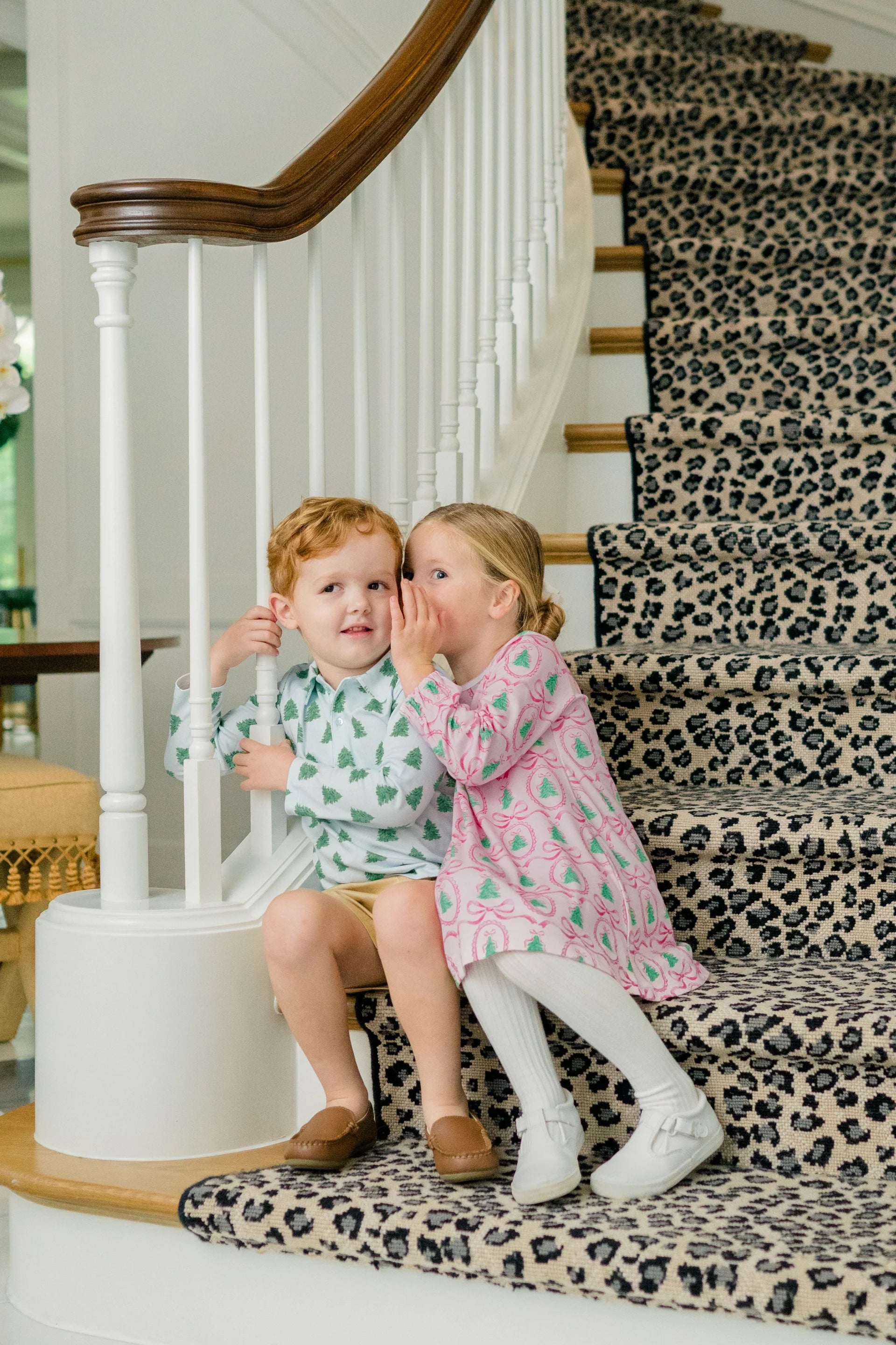 Pink Tannenbaum LS Play Dress F26