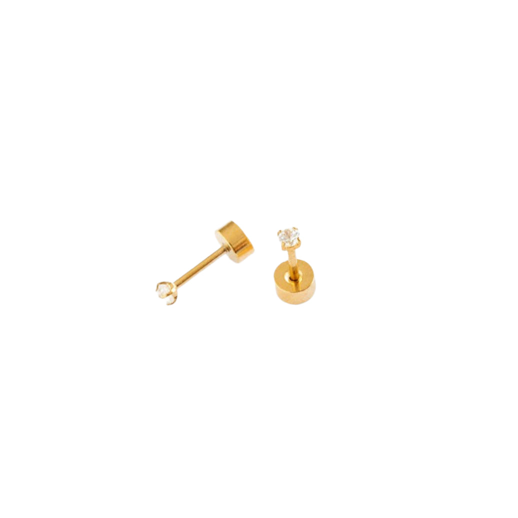 Mini Diamond Earrings
