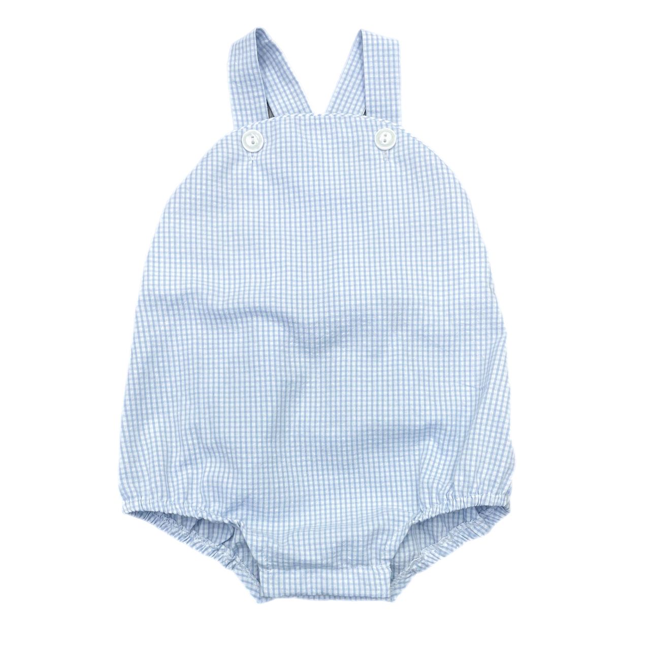 Louie Bubble-Mini Blue Seersucker