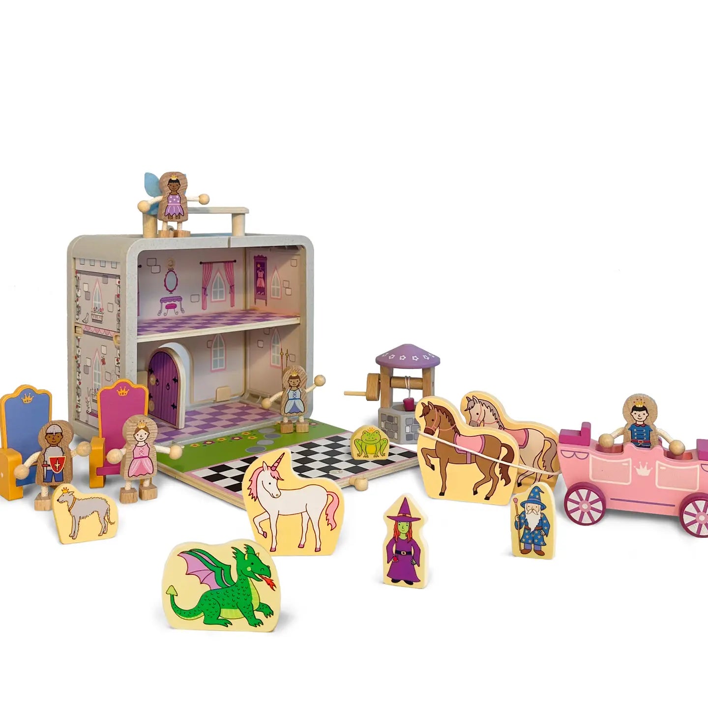 Suitcase Princess Castle
