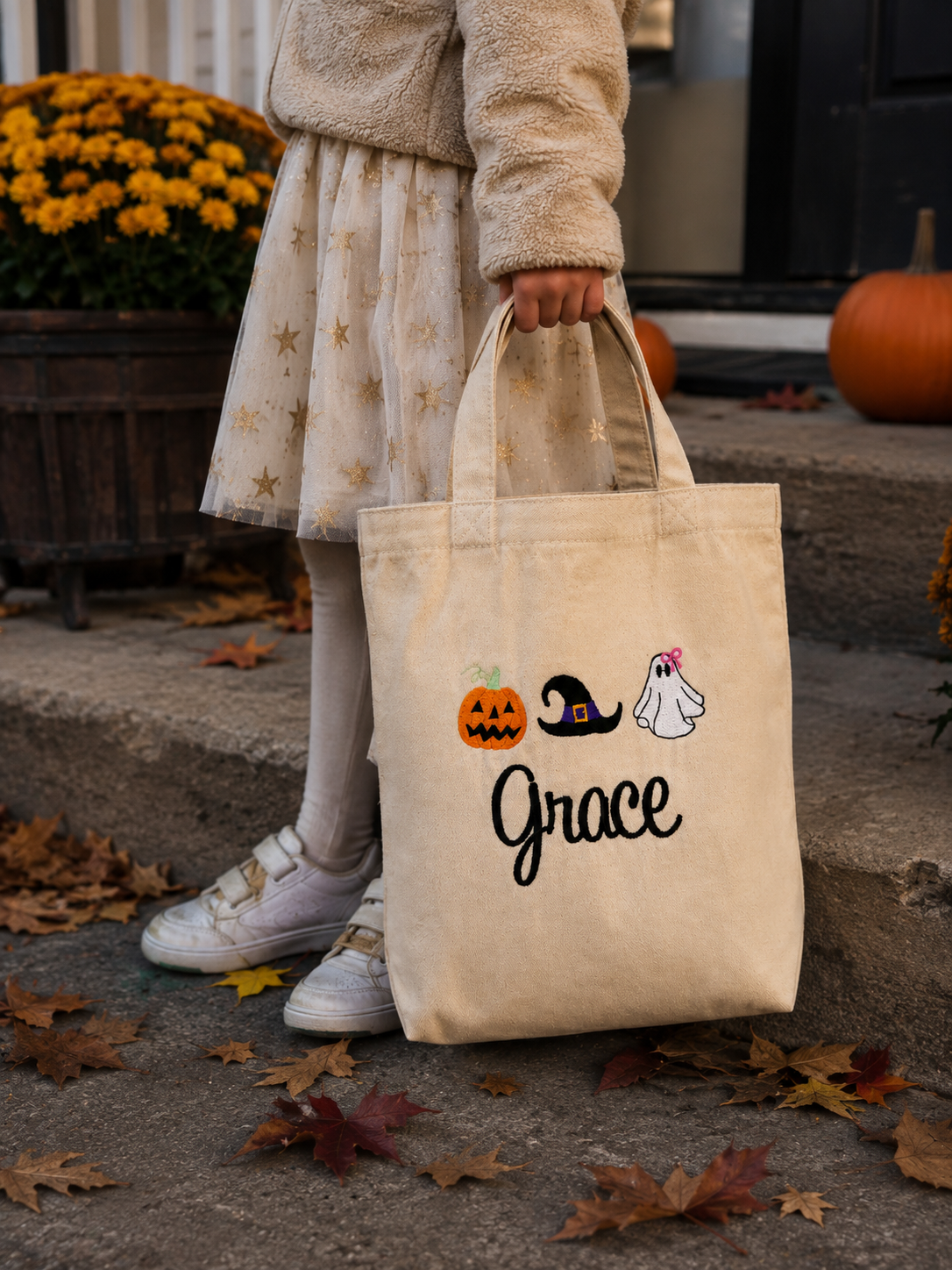 Personalized Halloween Boo Bag