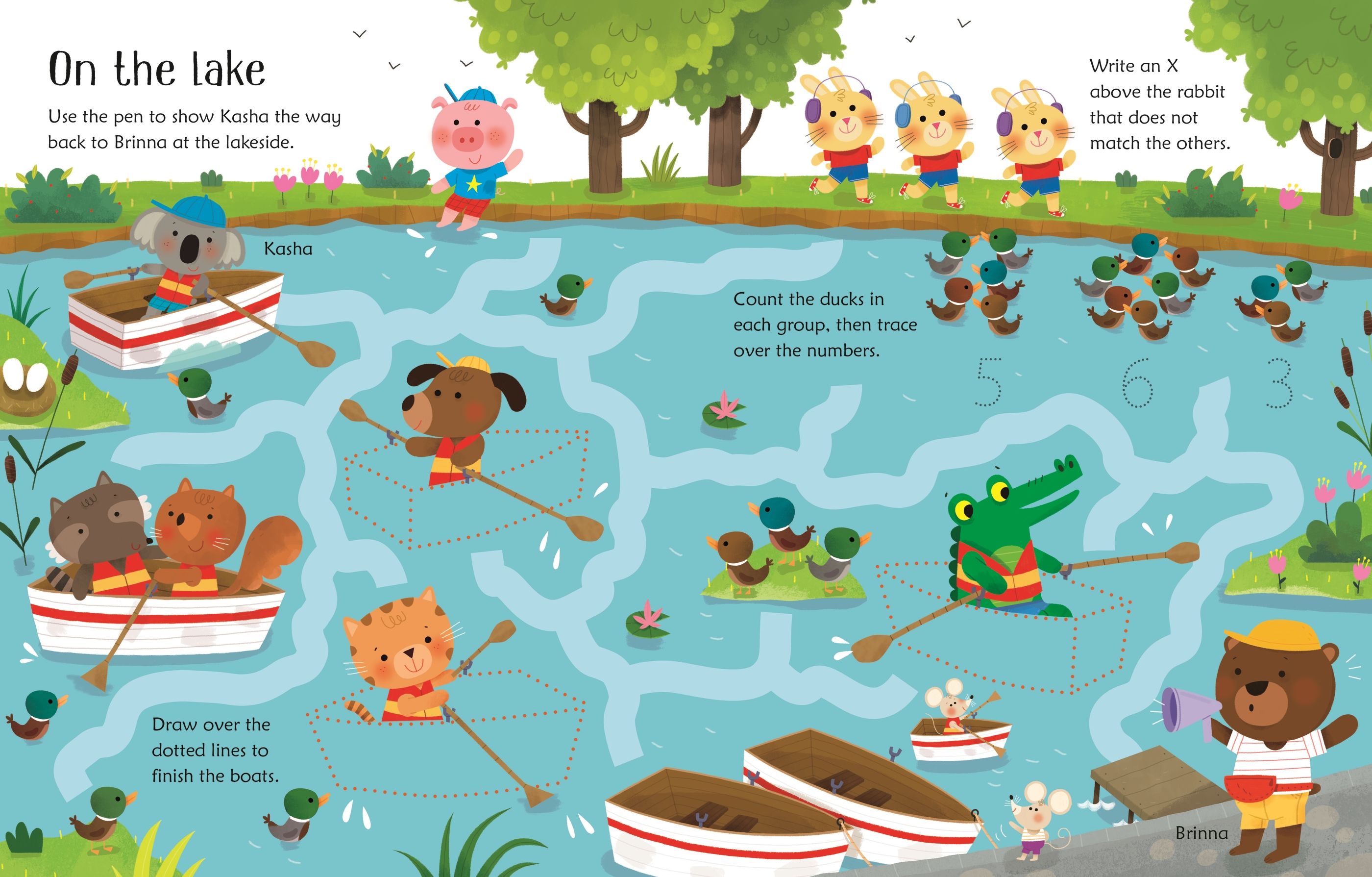 Wipe-Clean Summer Activities