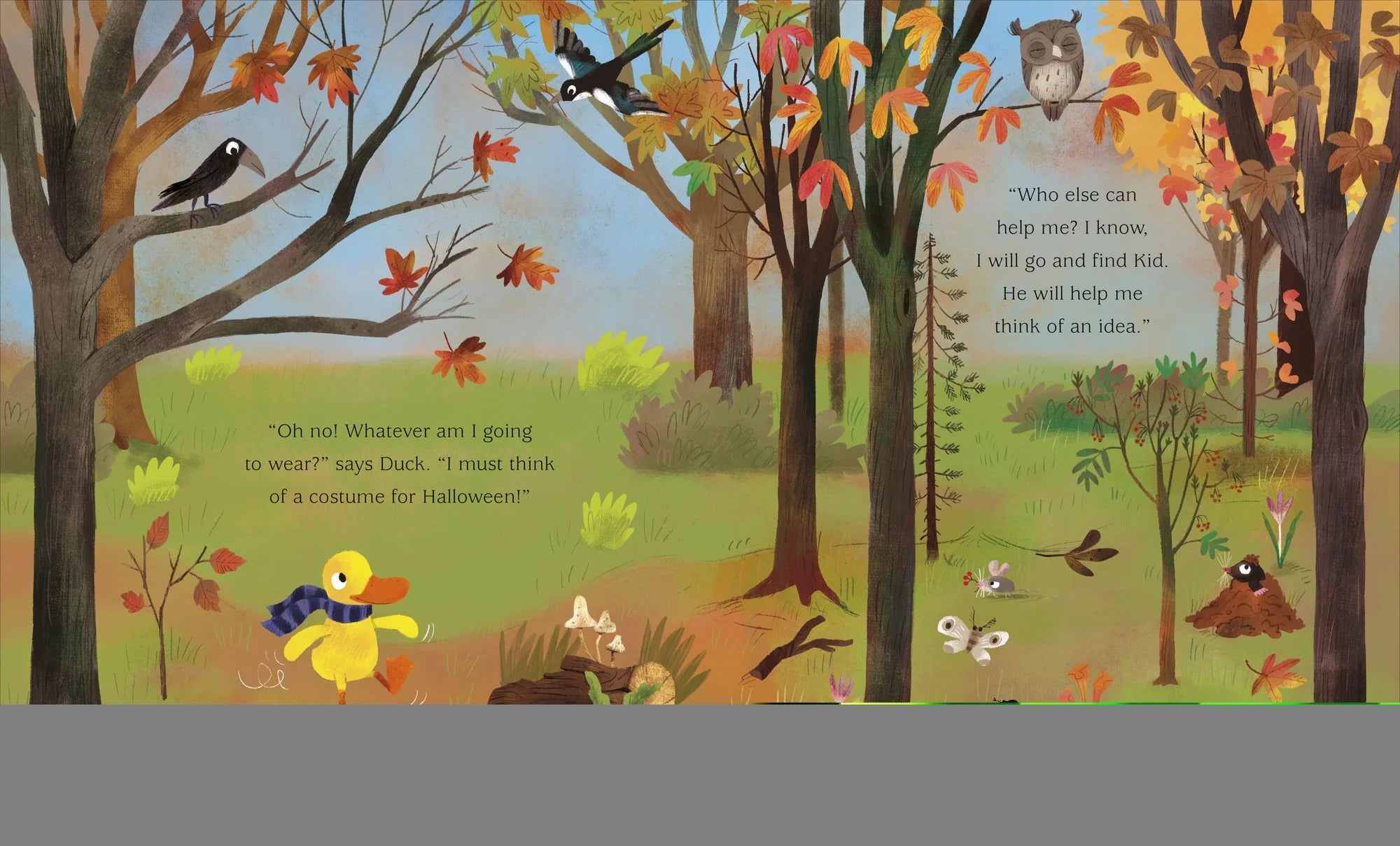 Say Peekaboo! Duck's Spooky Halloween