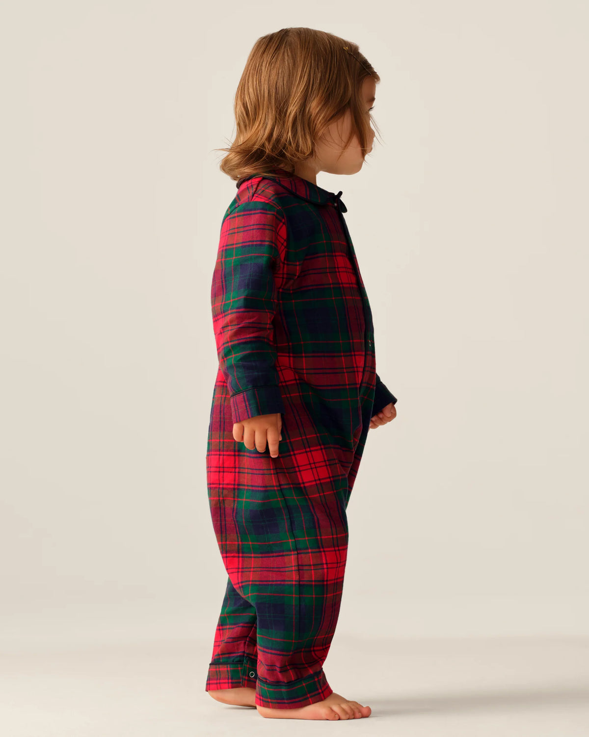 Baby Twill Cambridge Romper in St. James Tartan