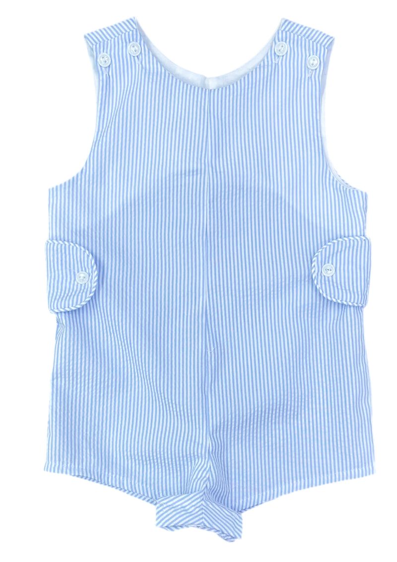 Reed Jon Jon Seersucker Blue Stripe