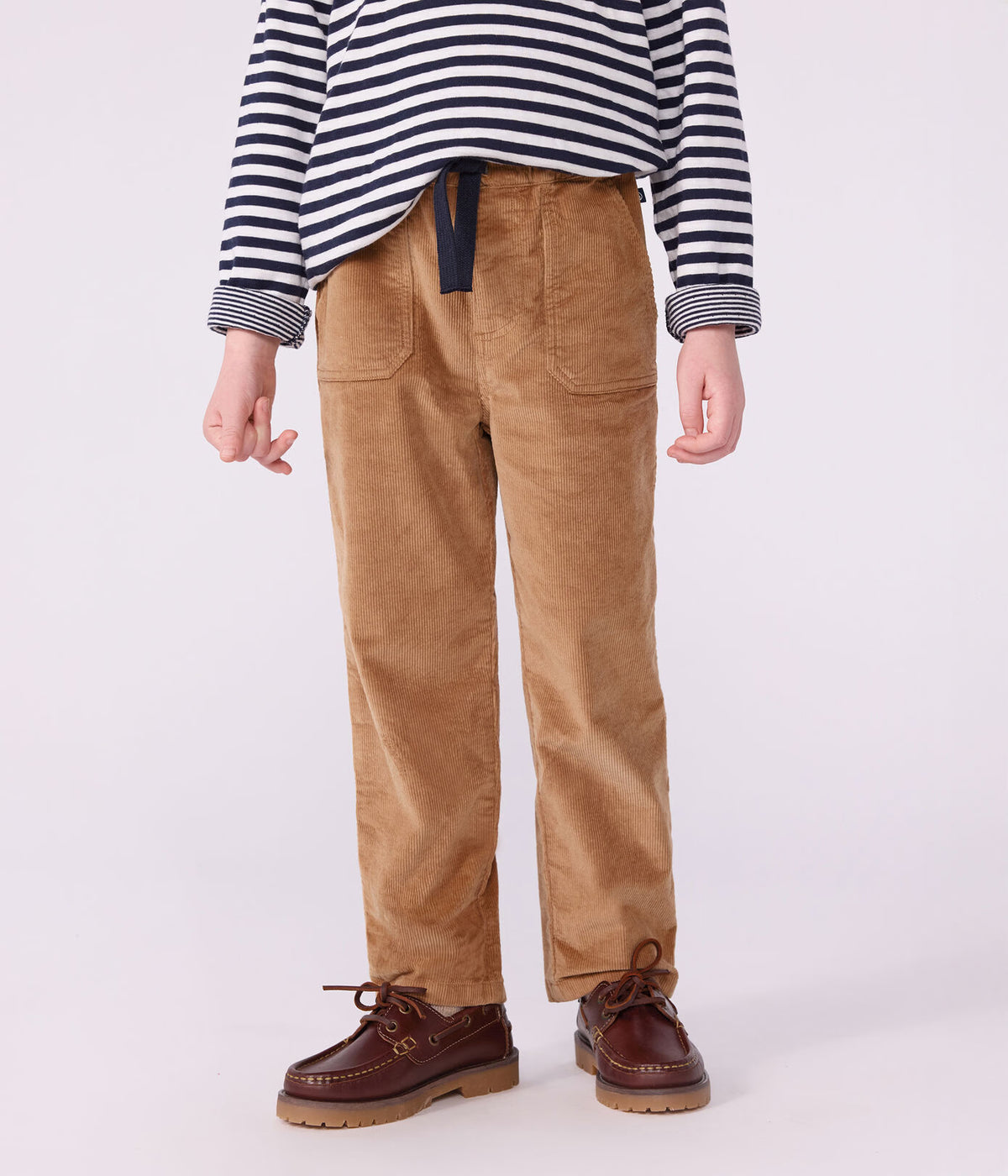 Boy Corduroy Pants Brown F26
