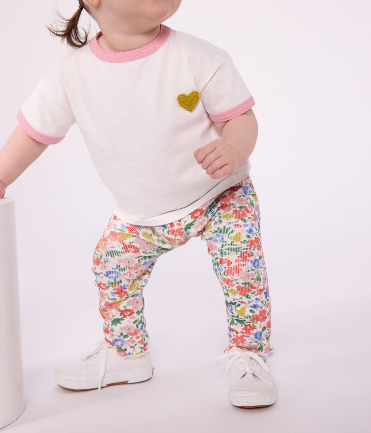 Baby Girl Floral Leggings Multi F26